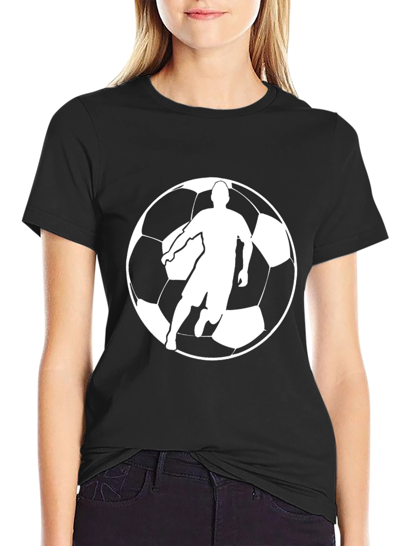 Soccer Ball Graphic T-Shirt