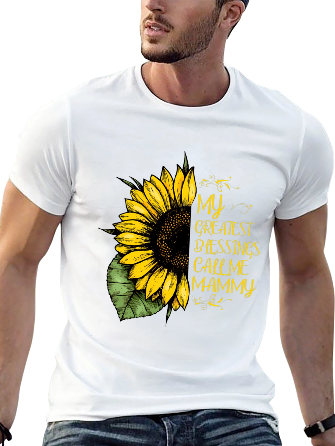 Sunflower My Greatest Blessings Graphic Tee