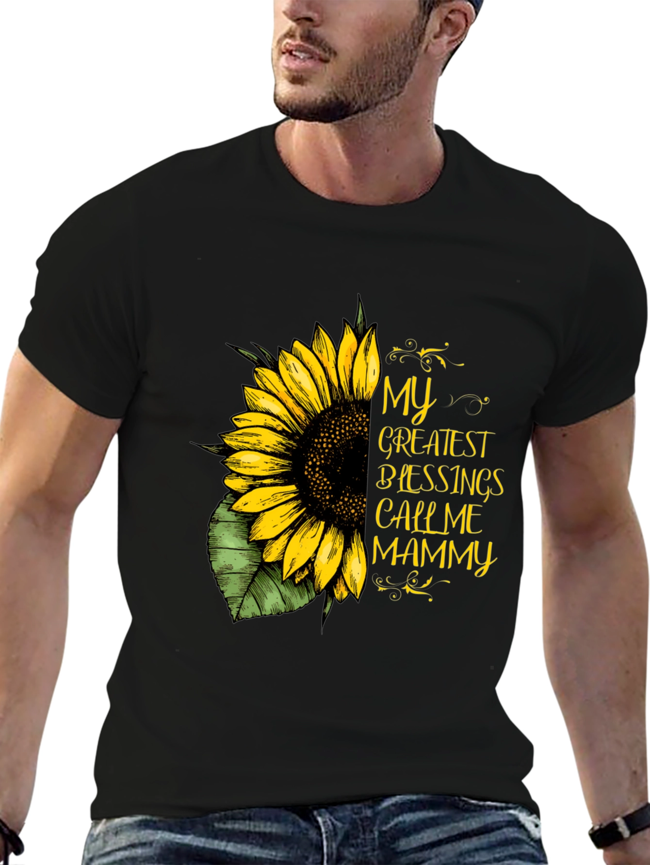 Sunflower My Greatest Blessings Graphic Tee