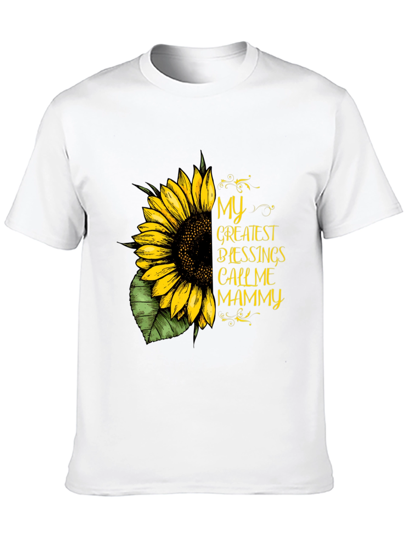 Sunflower My Greatest Blessings Graphic Tee