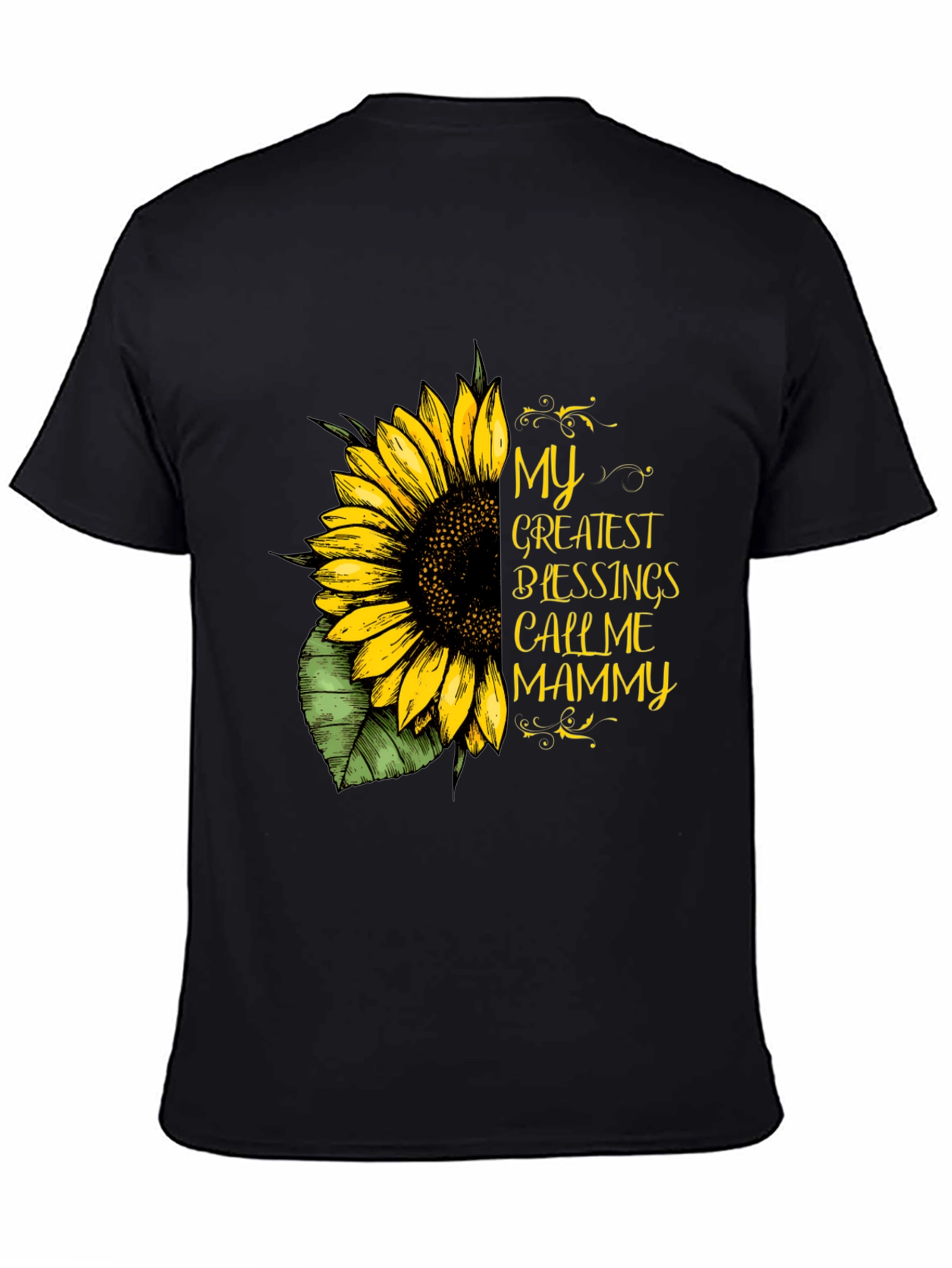 Sunflower My Greatest Blessings Graphic Tee