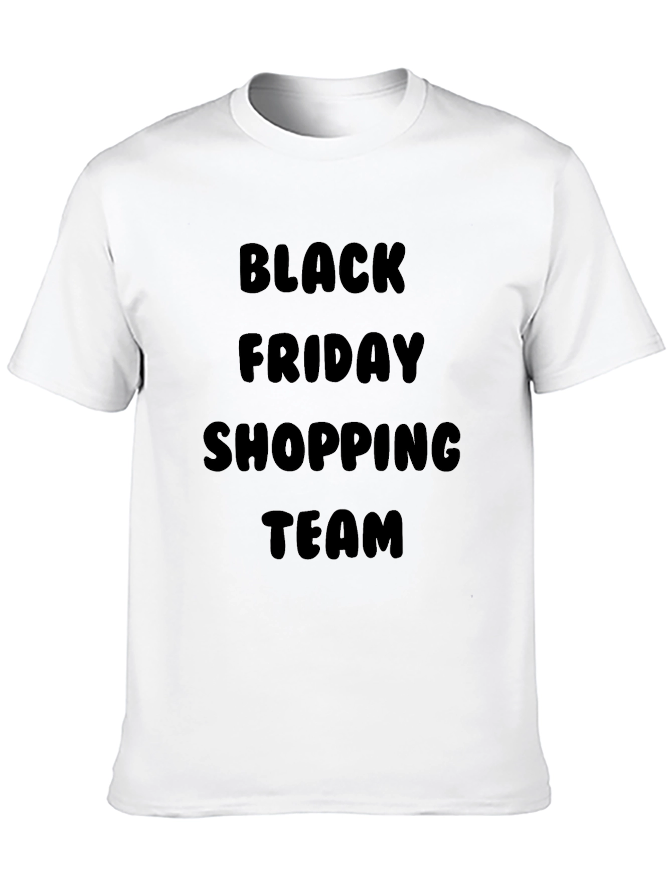 Black Friday Shopping Team Black Tee