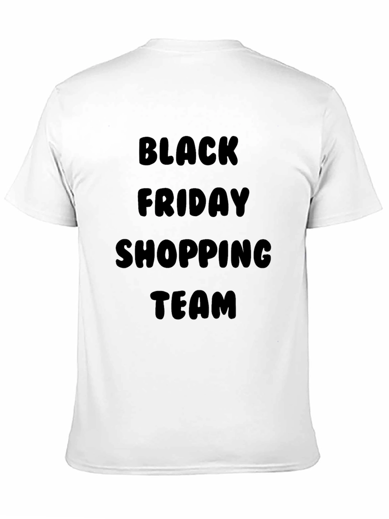 Black Friday Shopping Team Black Tee