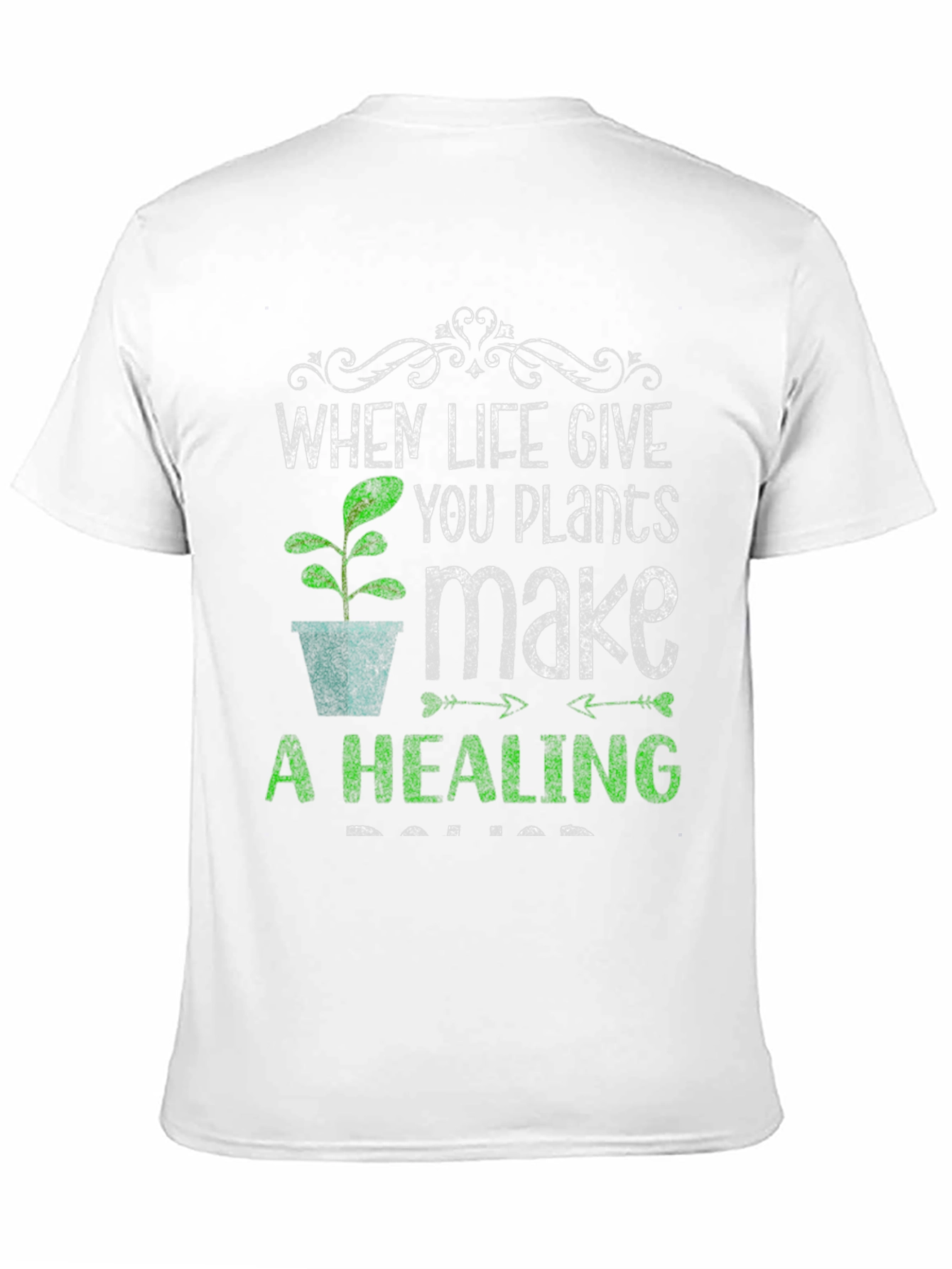 Plants Make A Healing Salve Graphic T-Shirt