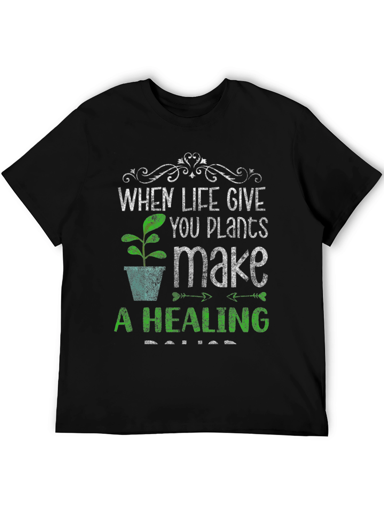 Plants Make A Healing Salve Graphic T-Shirt
