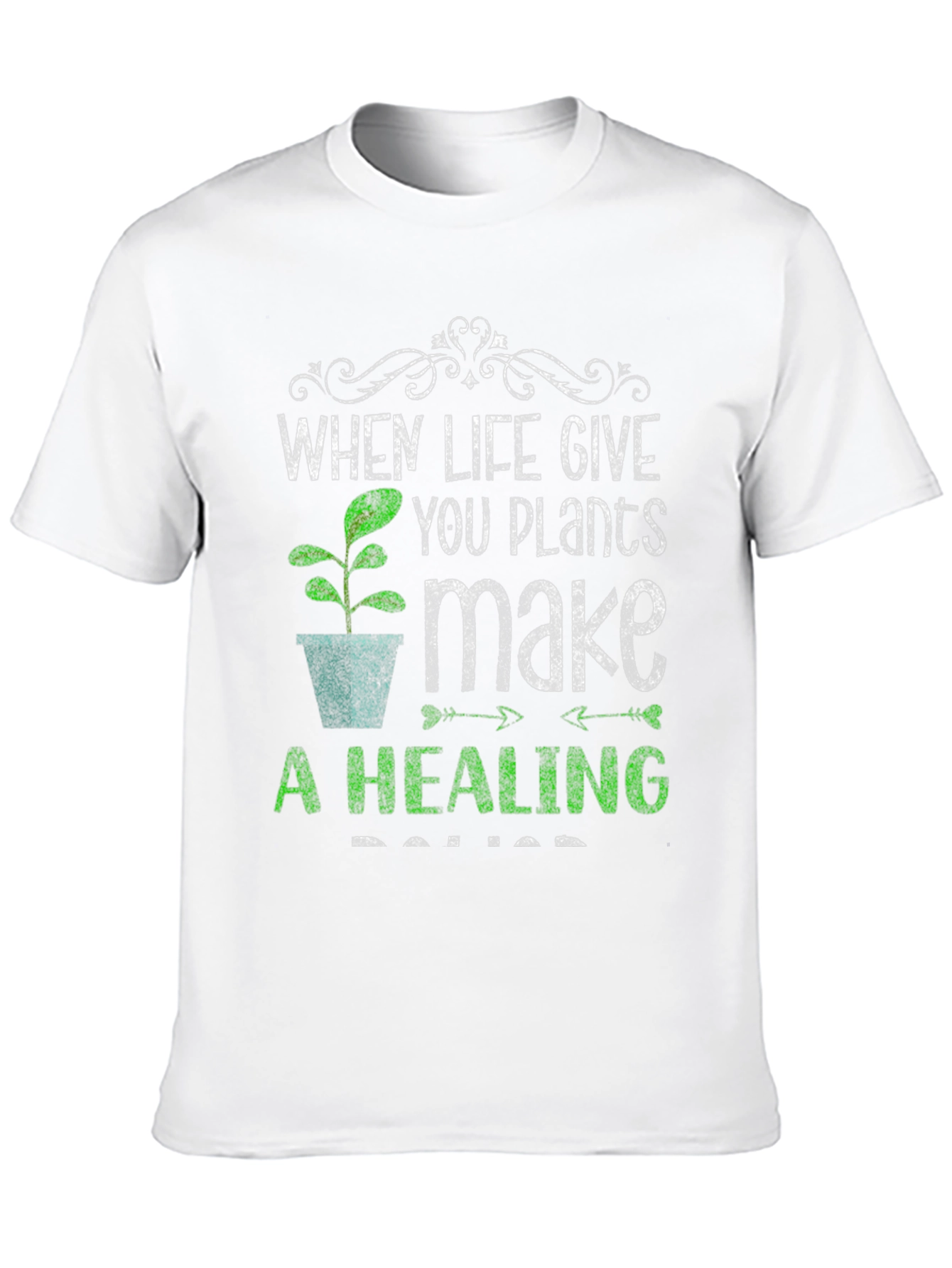 Plants Make A Healing Salve Graphic T-Shirt