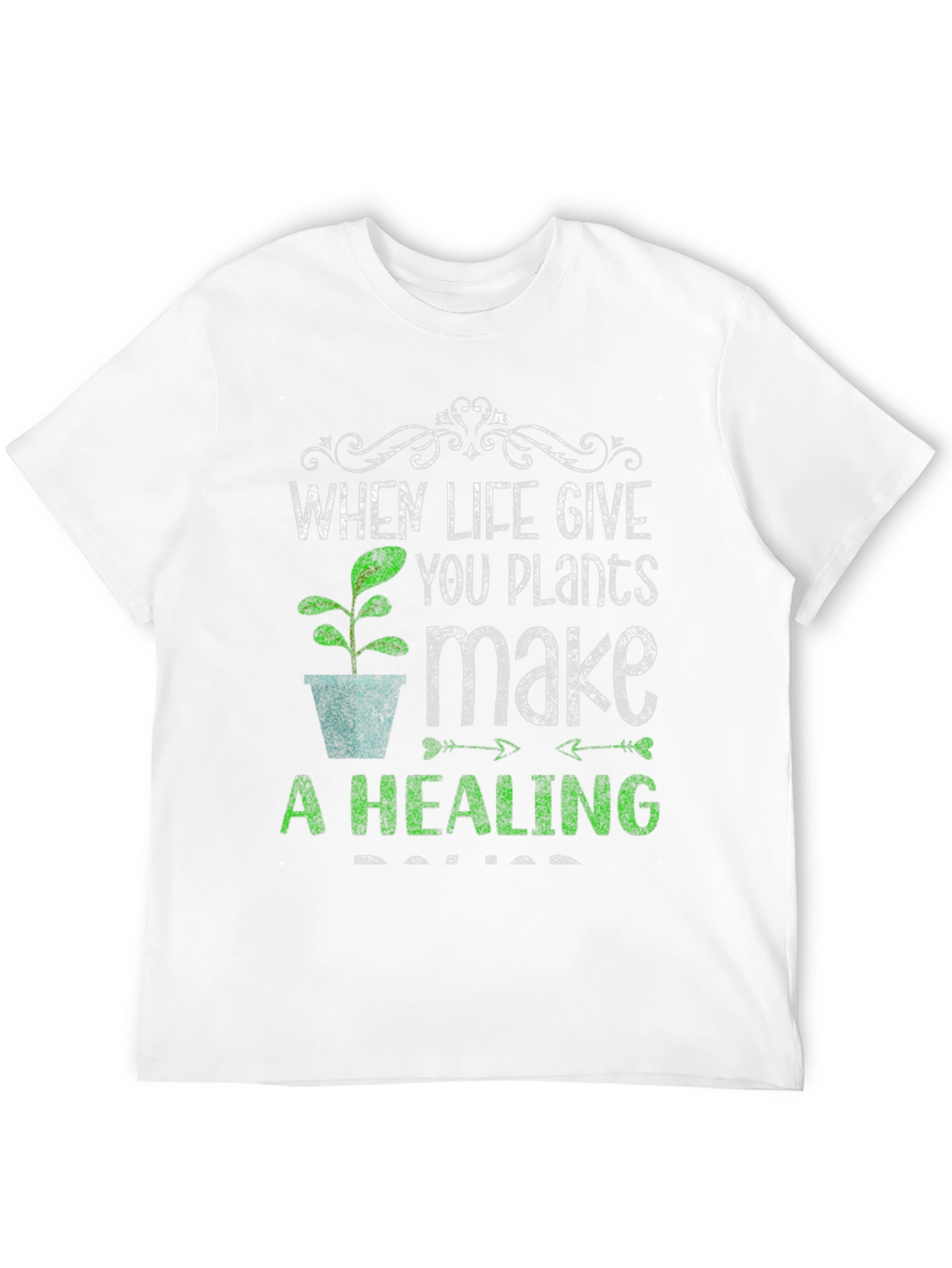 Plants Make A Healing Salve Graphic T-Shirt