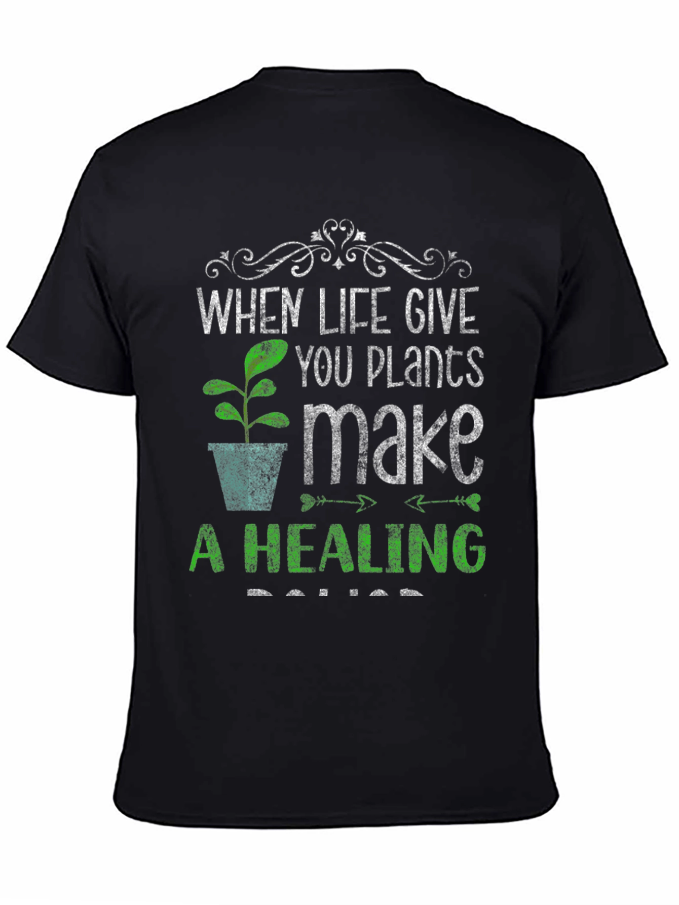 Plants Make A Healing Salve Graphic T-Shirt