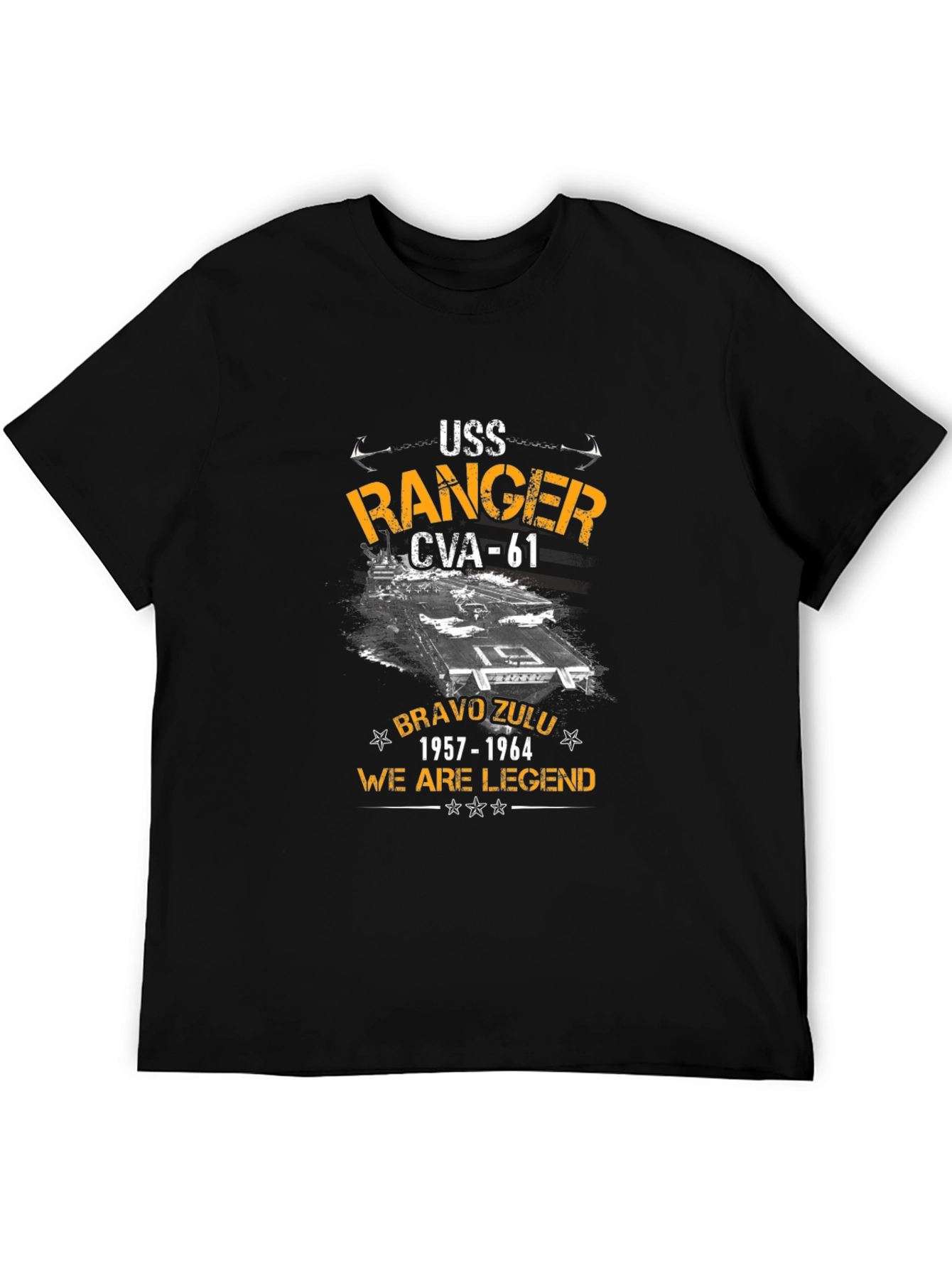 USS Ranger CVA-61 T-Shirt - Veteran Tribute Tee