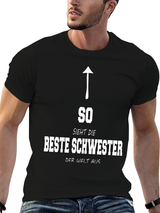 Best Sister Ever T-Shirt - Black Unisex Tee