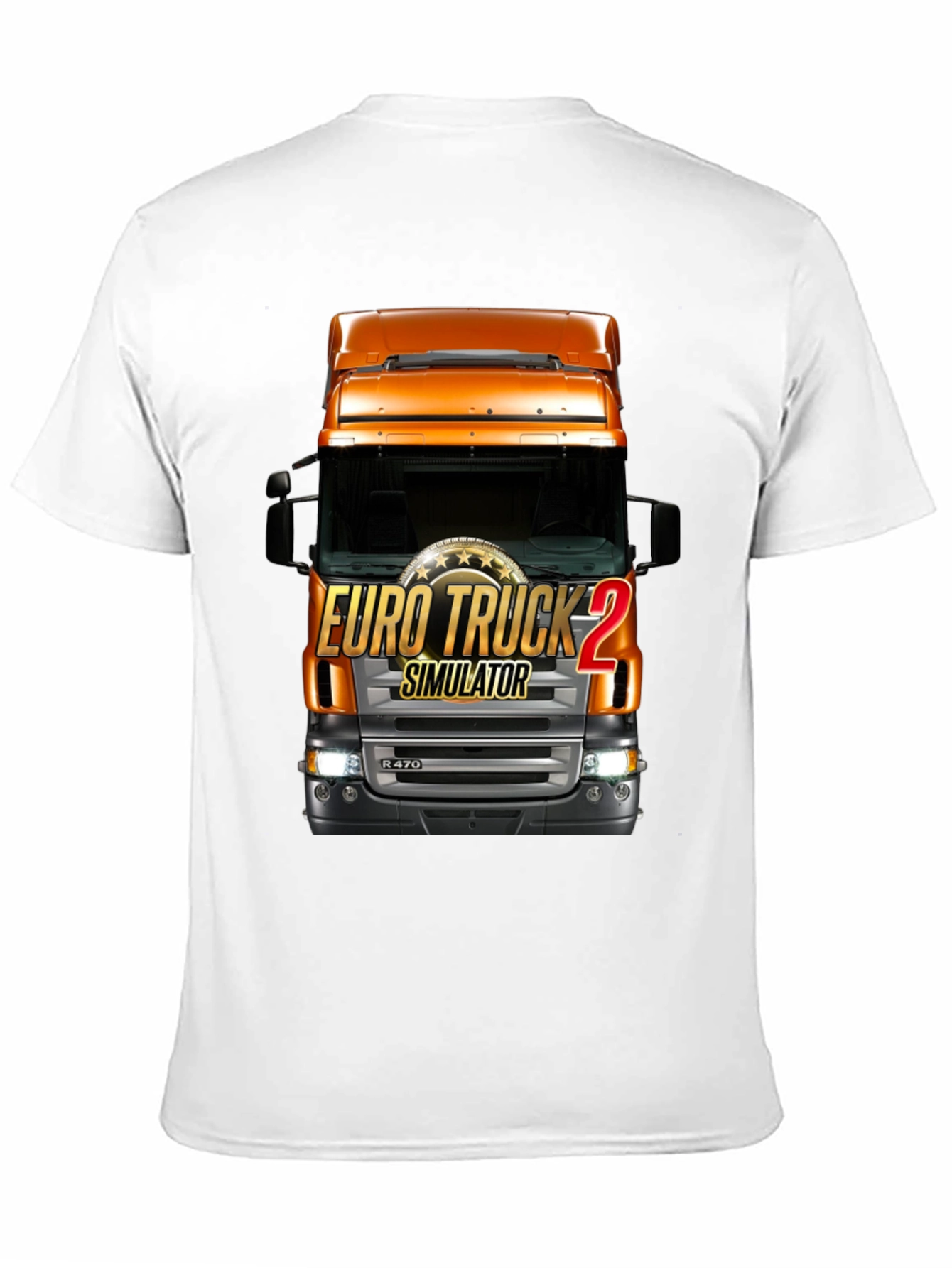 Euro Truck Simulator 2 Black T-Shirt