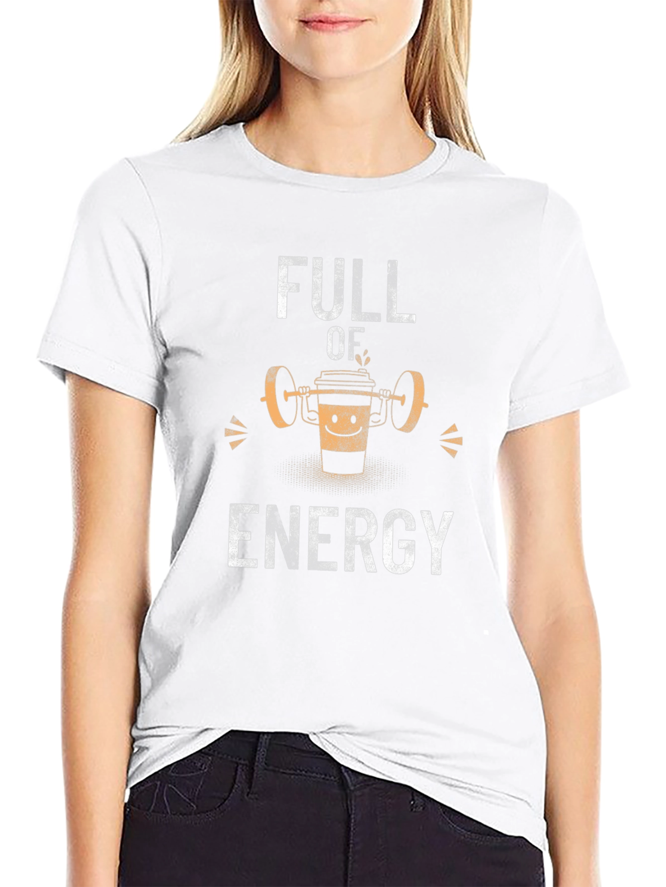 Full of Energy Coffee Workout T-Shirt