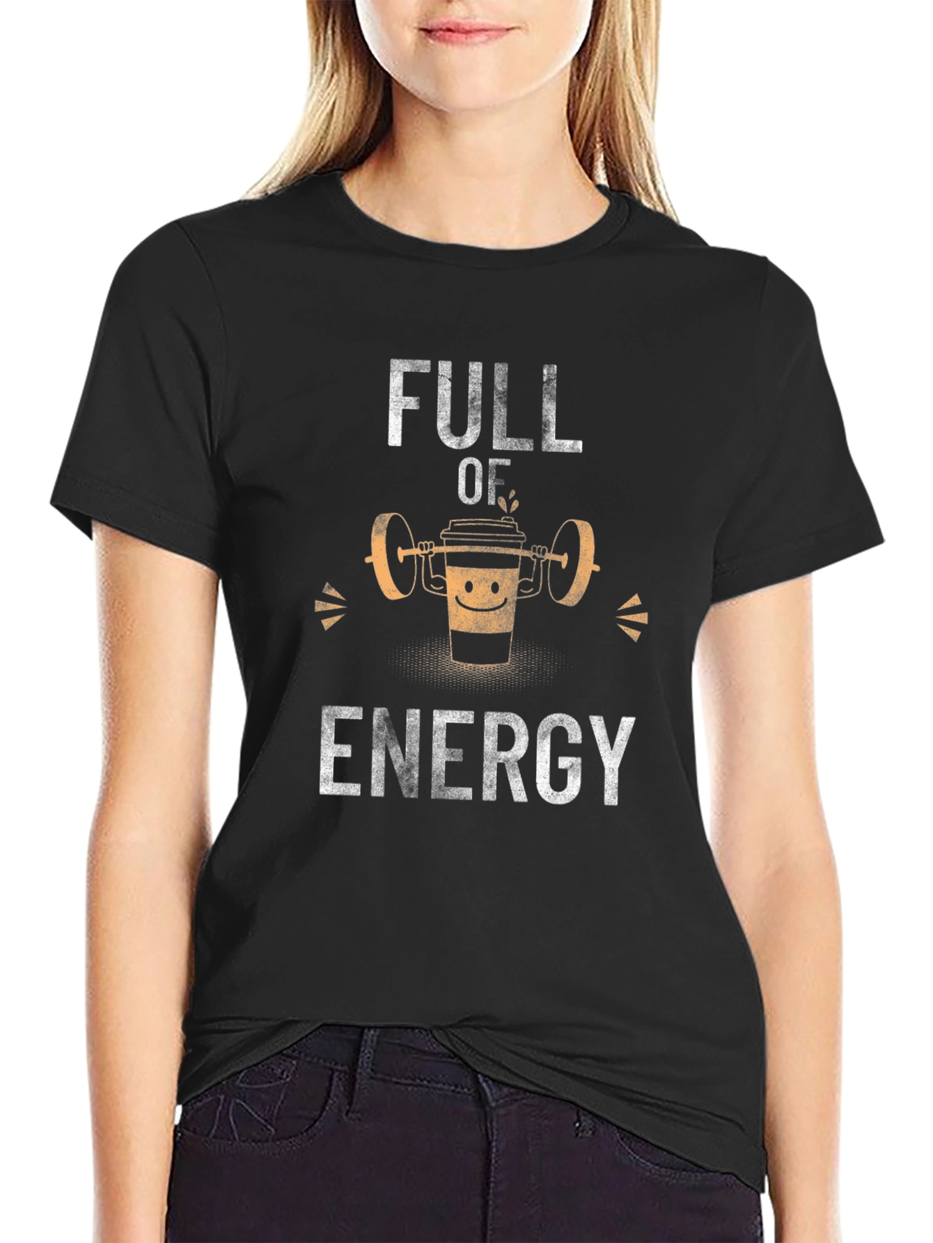 Full of Energy Coffee Workout T-Shirt