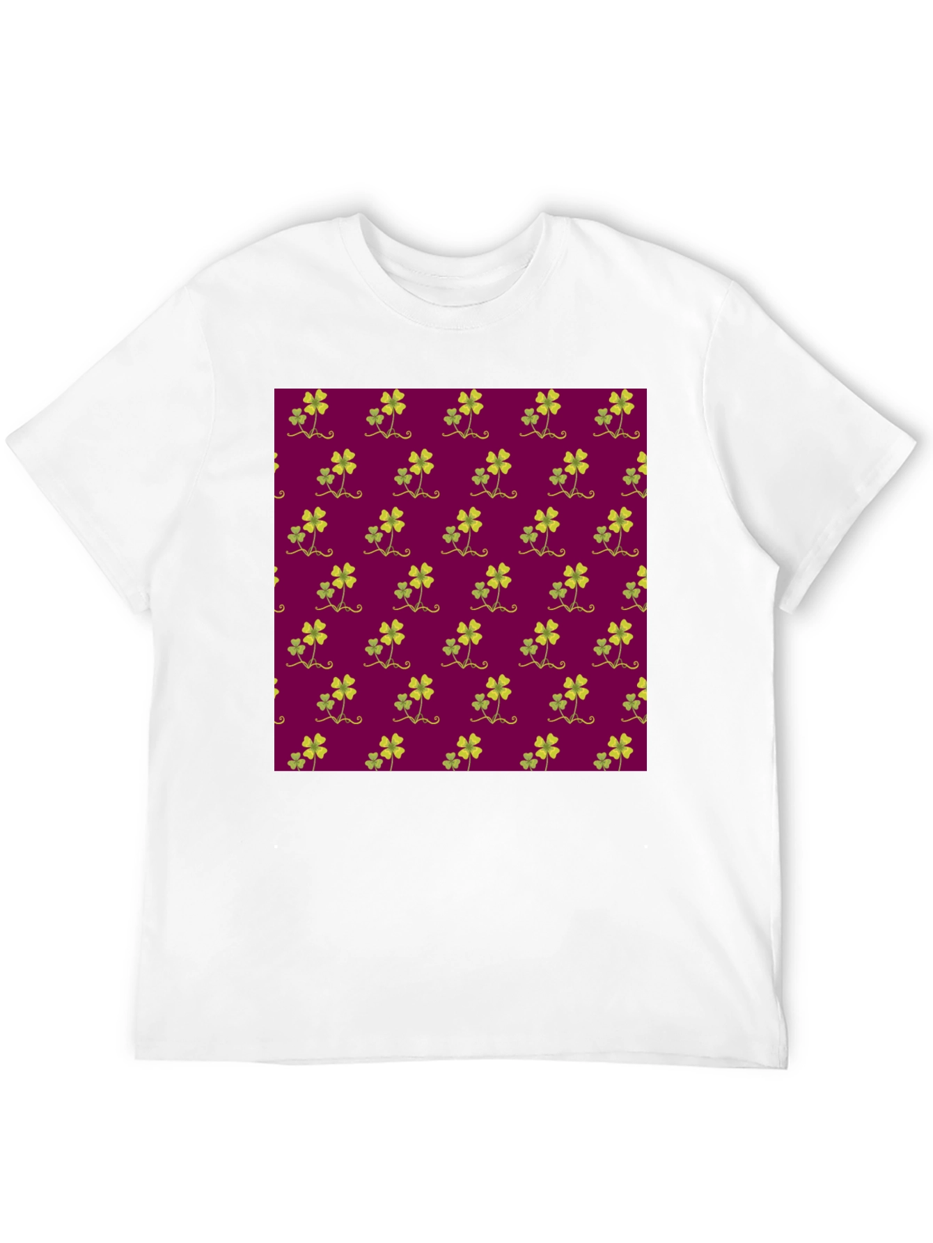 Clover Print Tee - Luck & Style Unite!