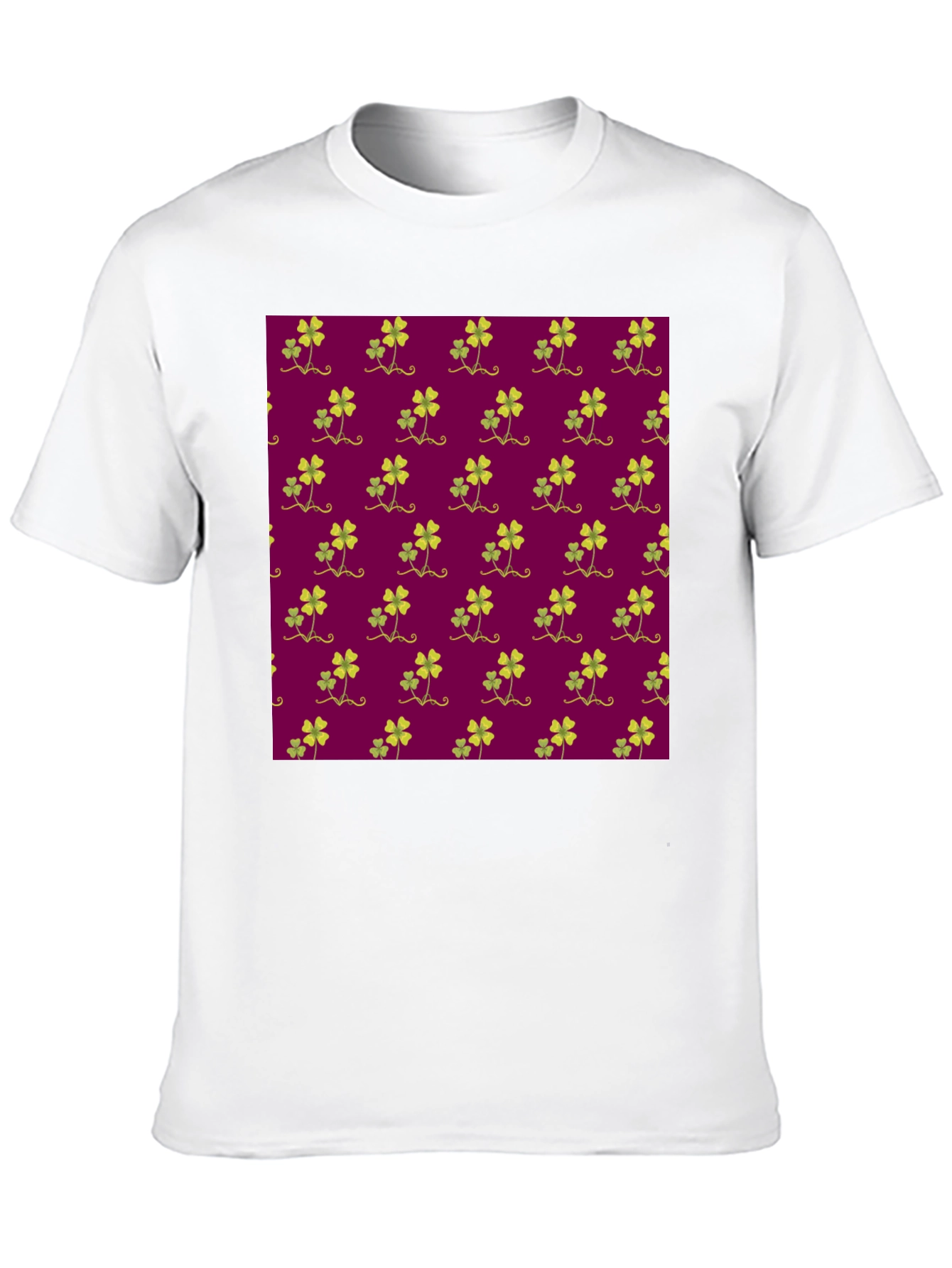 Clover Print Tee - Luck & Style Unite!