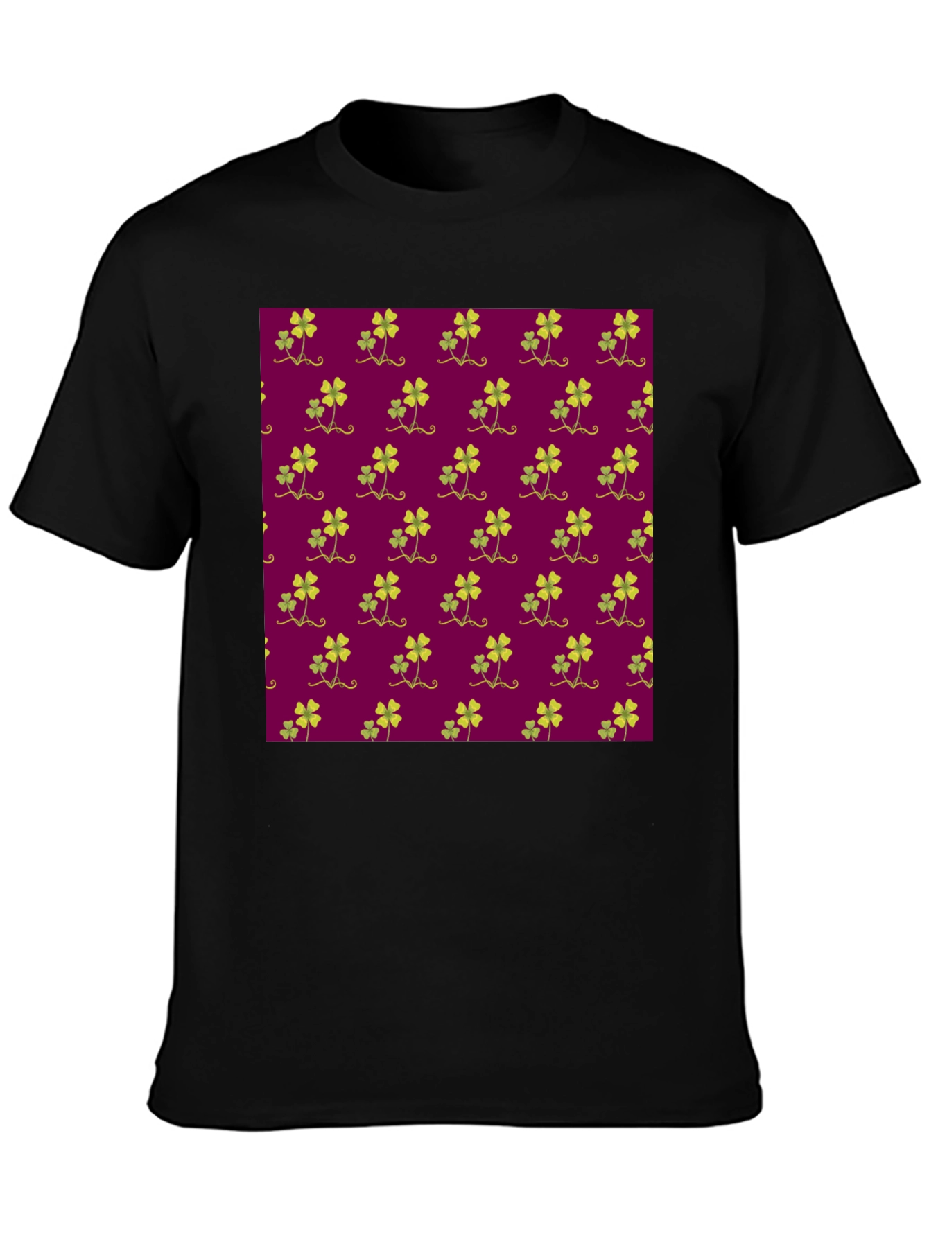 Clover Print Tee - Luck & Style Unite!