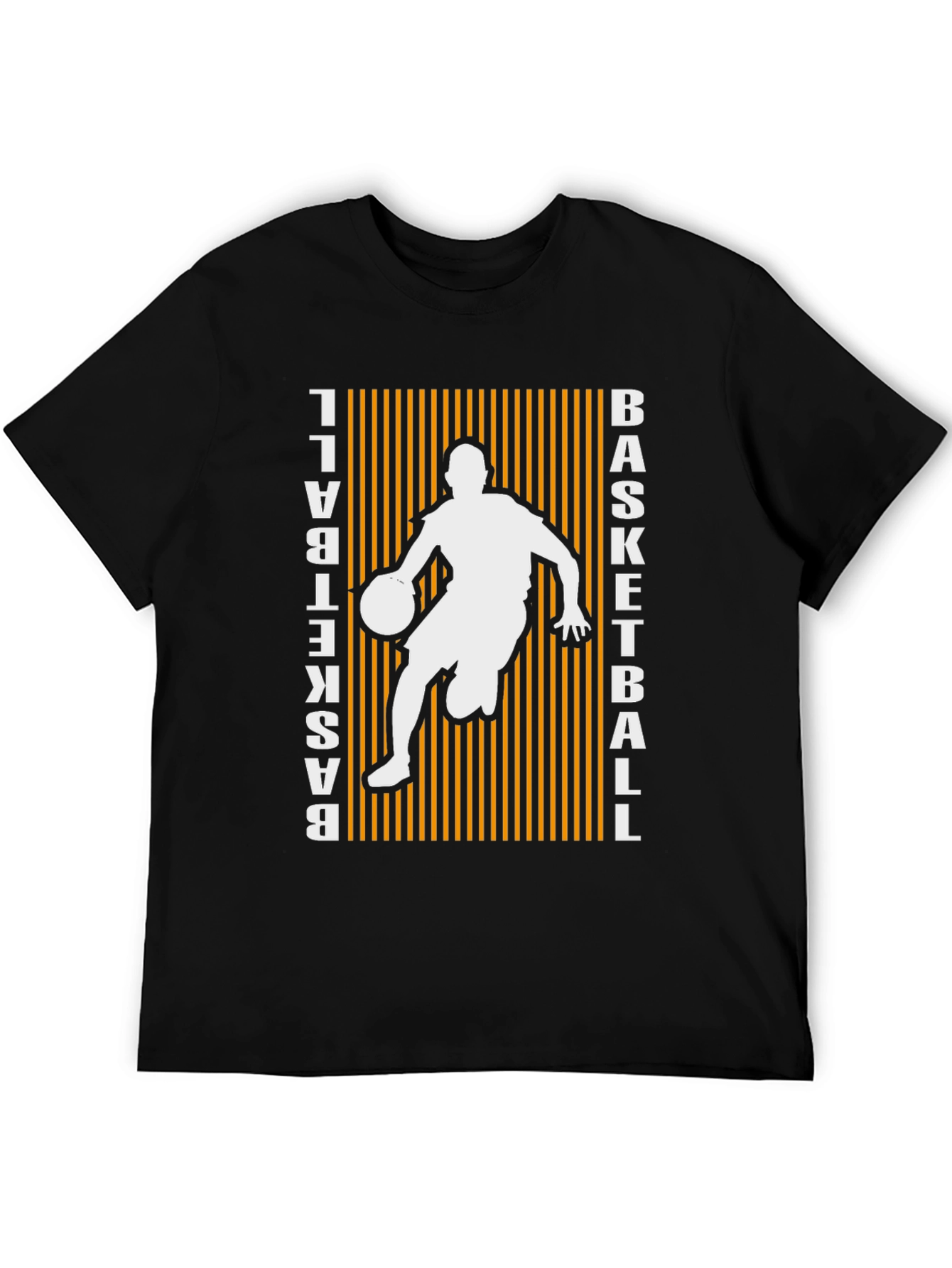 Basketball Graphic Print Tee - Stylish Sports Shirt