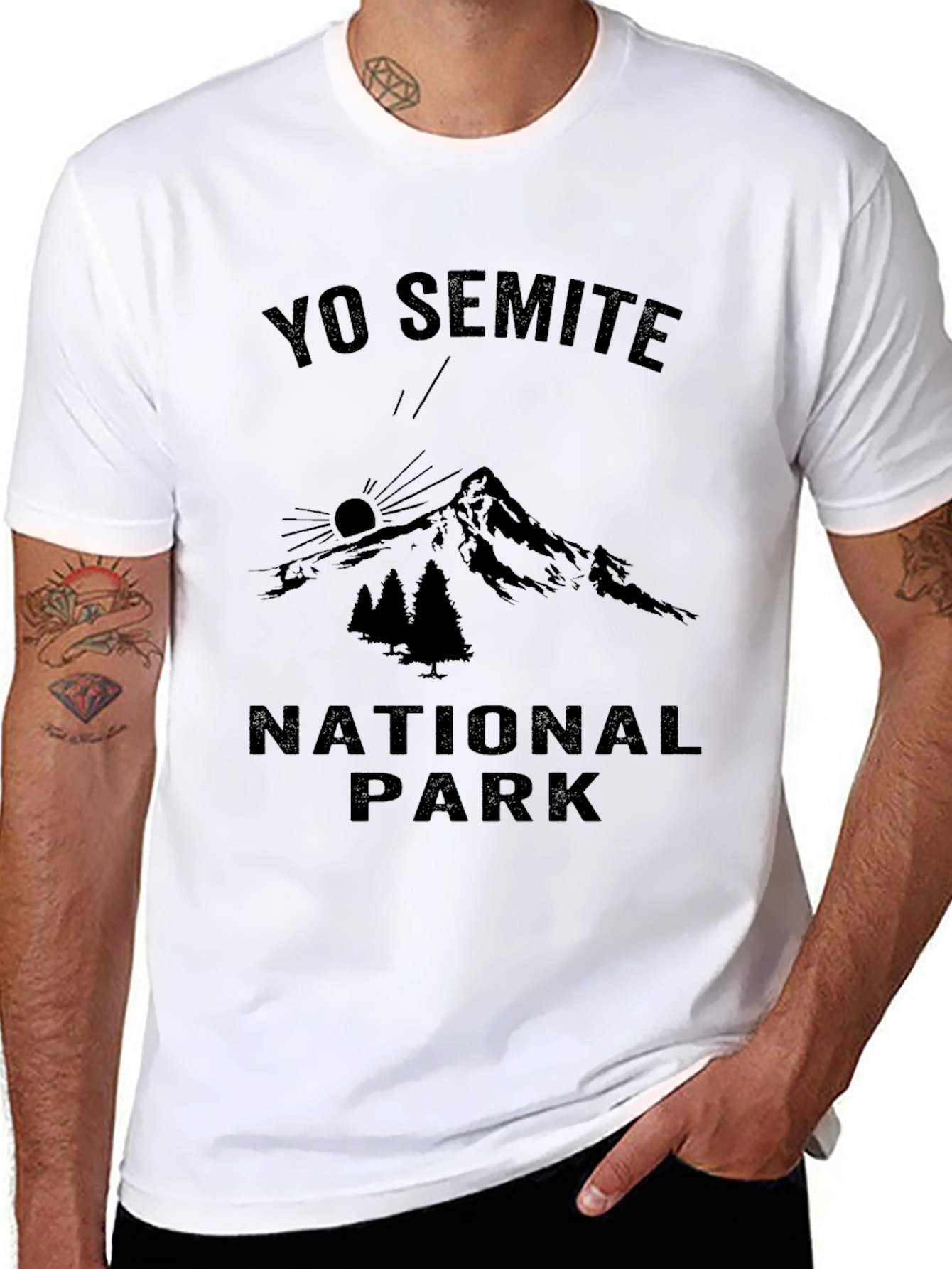 Yo Semite National Park Graphic Tee