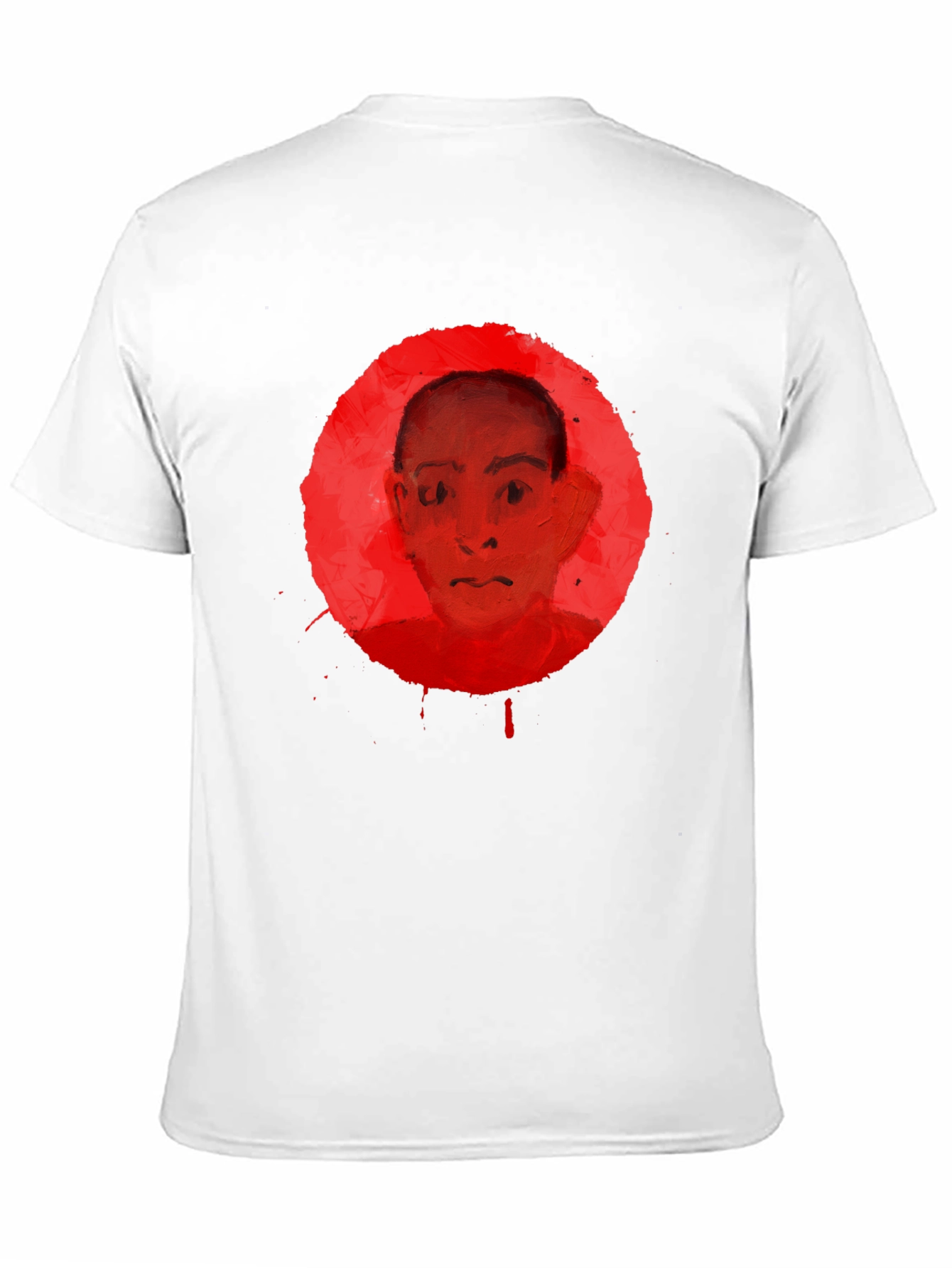 Abstract Portrait Graphic Tee - Unisex Black T-Shirt