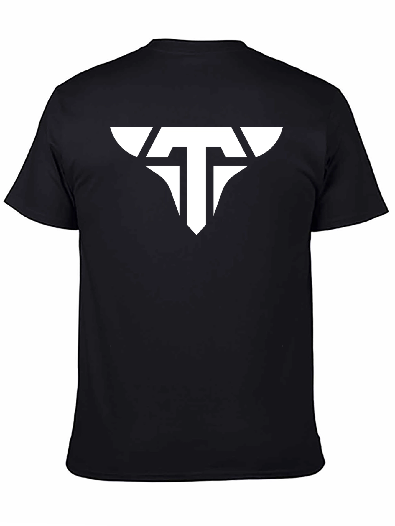Mens Black Graphic Tee - T Design
