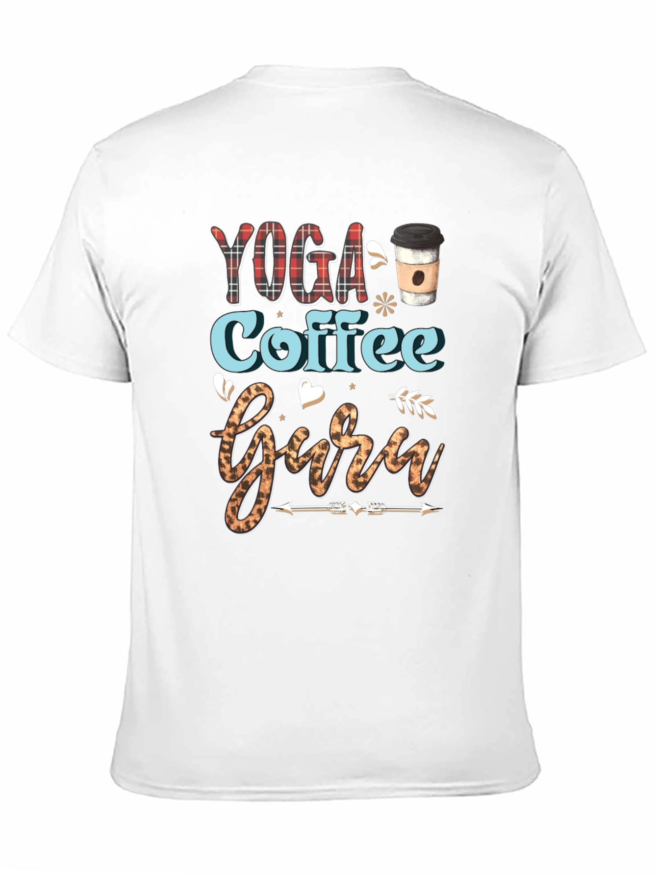 Yoga Coffee Guru Graphic Tee
