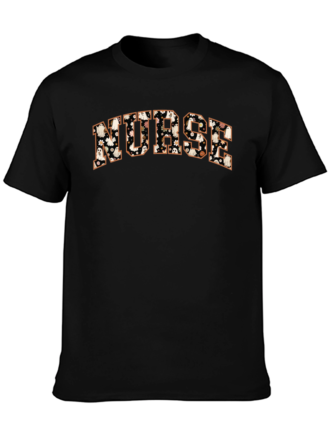 Nurse Halloween Graphic Tee - Spooky Season Apparel