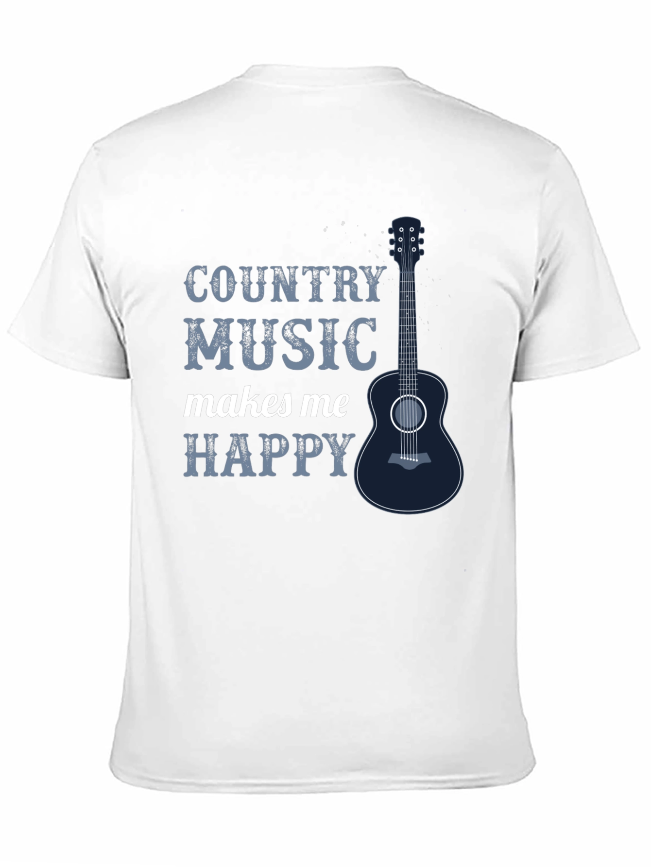 Country Music Makes Me Happy T-Shirt