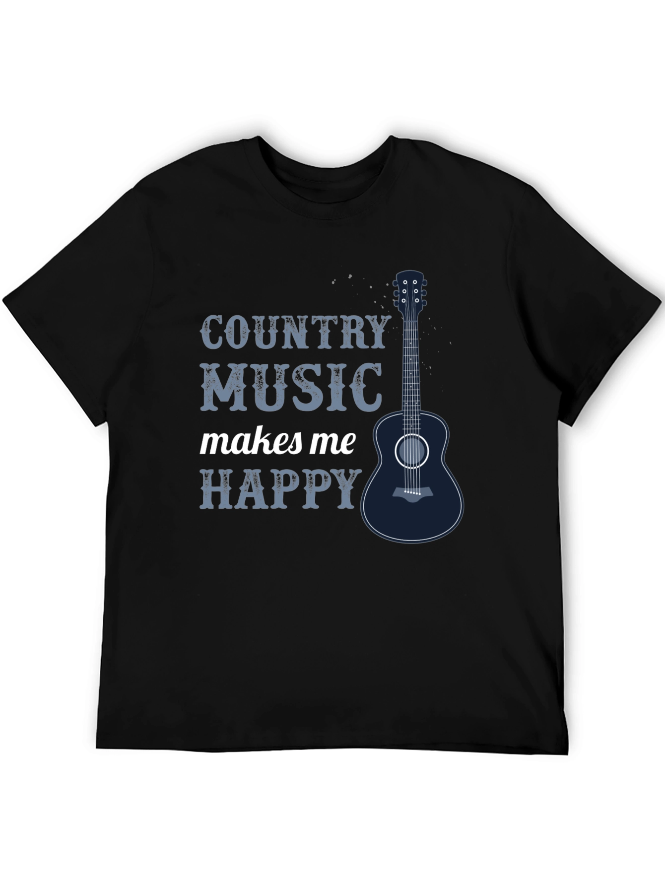 Country Music Makes Me Happy T-Shirt