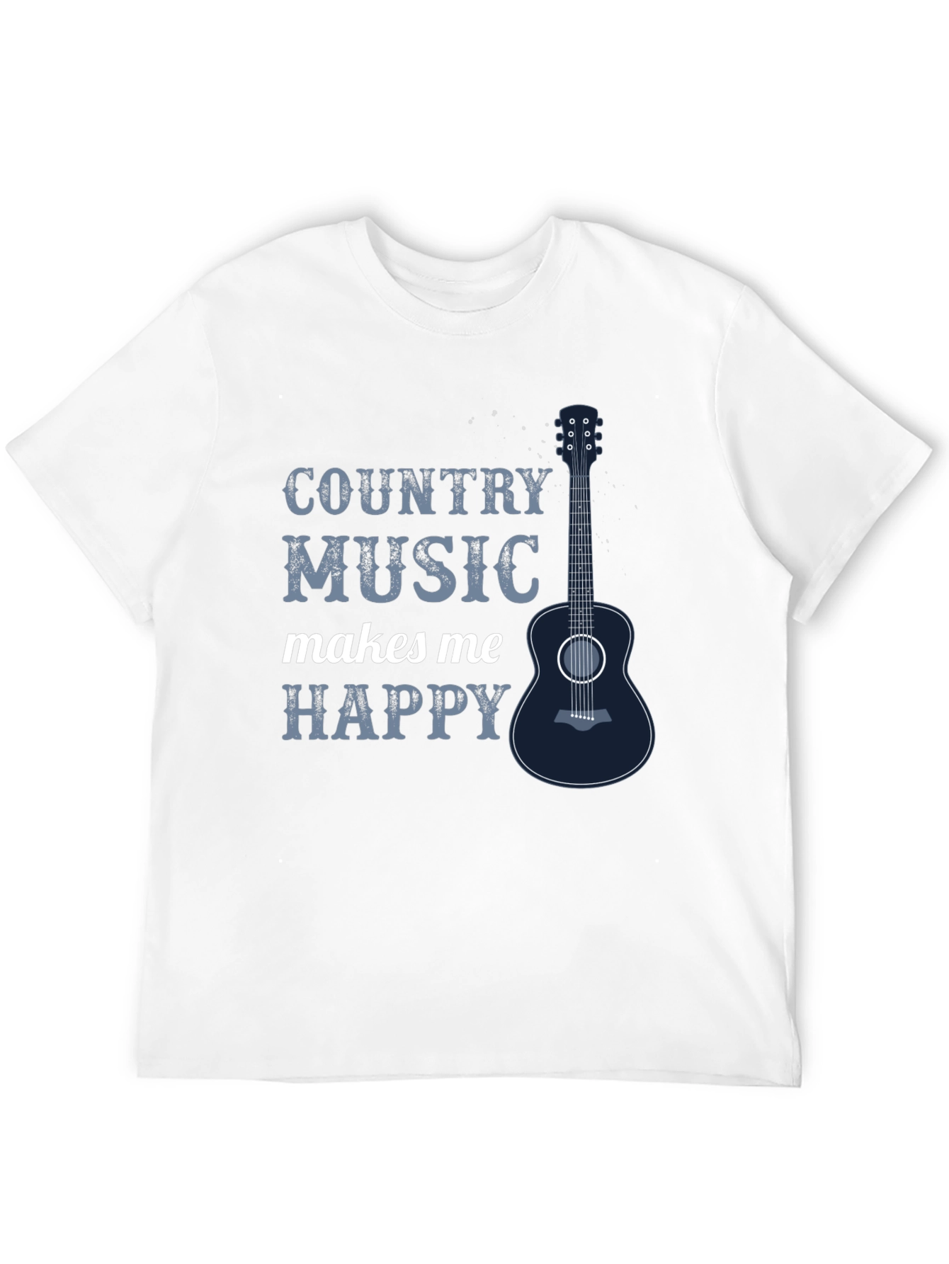 Country Music Makes Me Happy T-Shirt