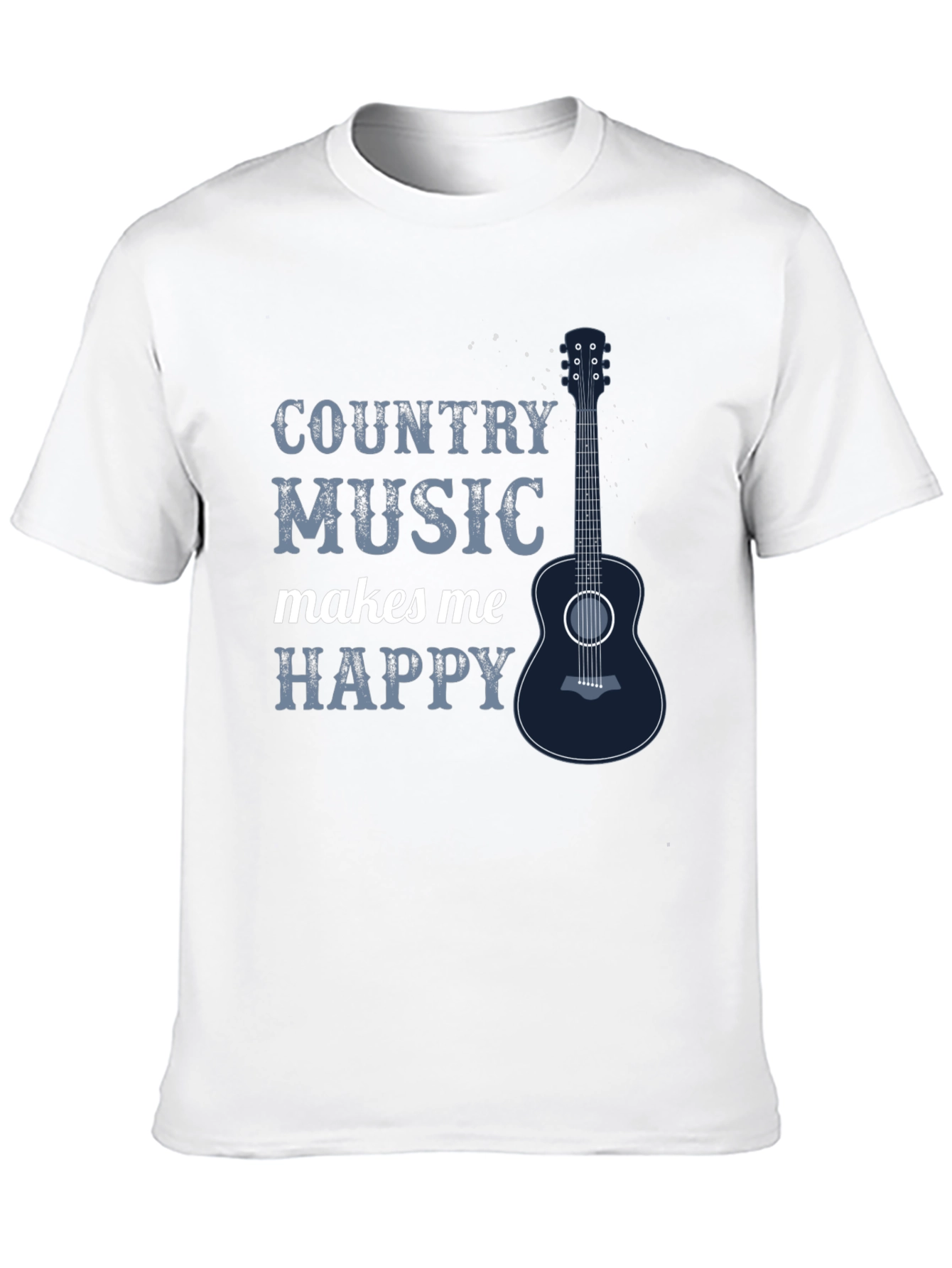 Country Music Makes Me Happy T-Shirt