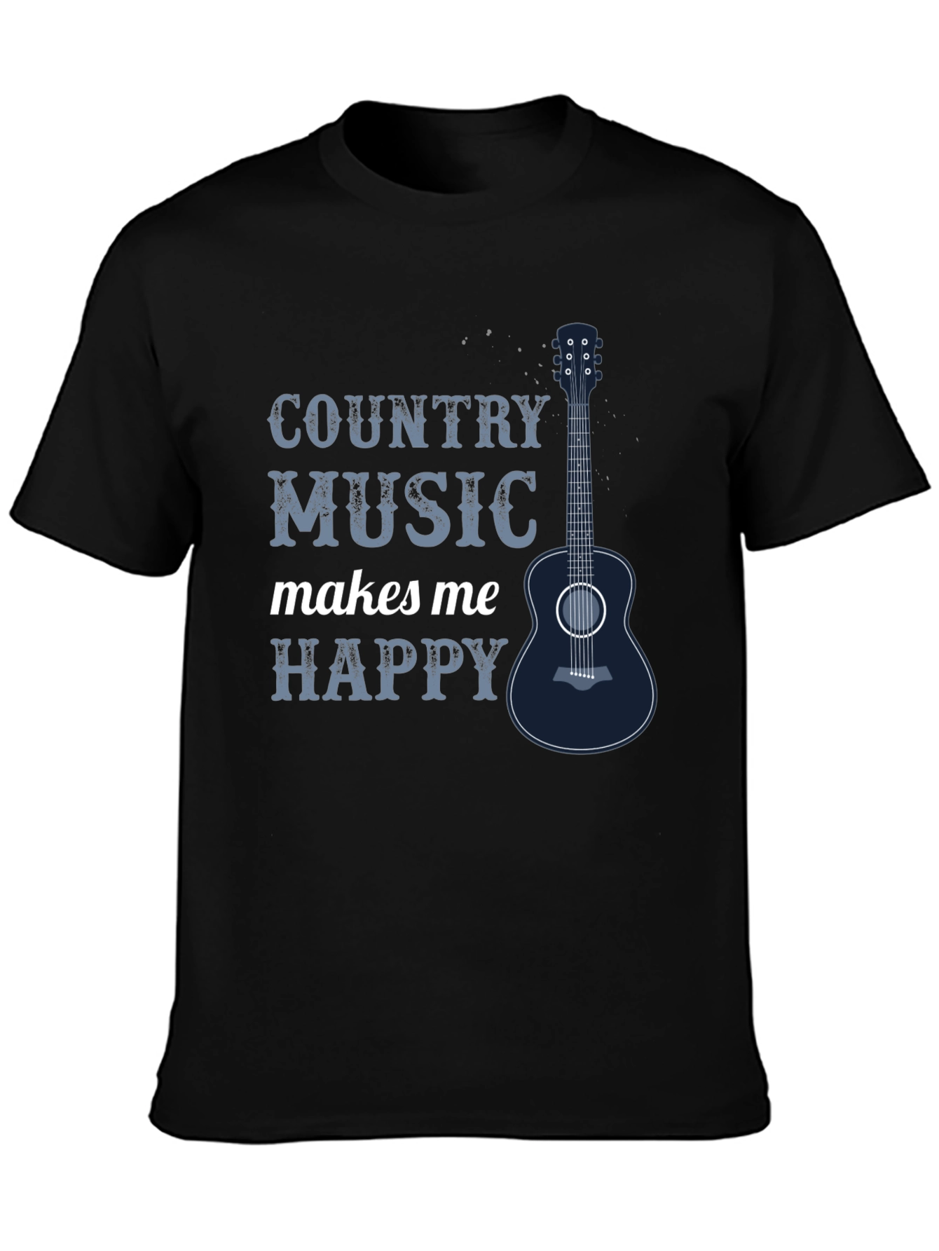 Country Music Makes Me Happy T-Shirt