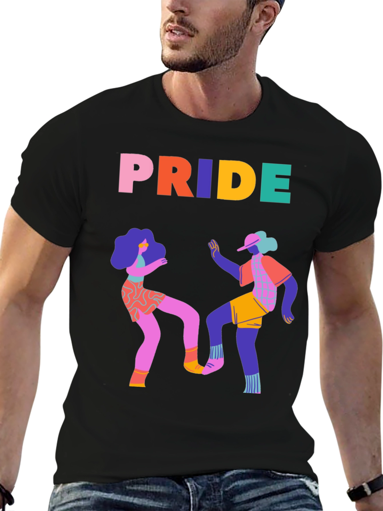 Pride Graphic Tee - Celebrate Love and Equality