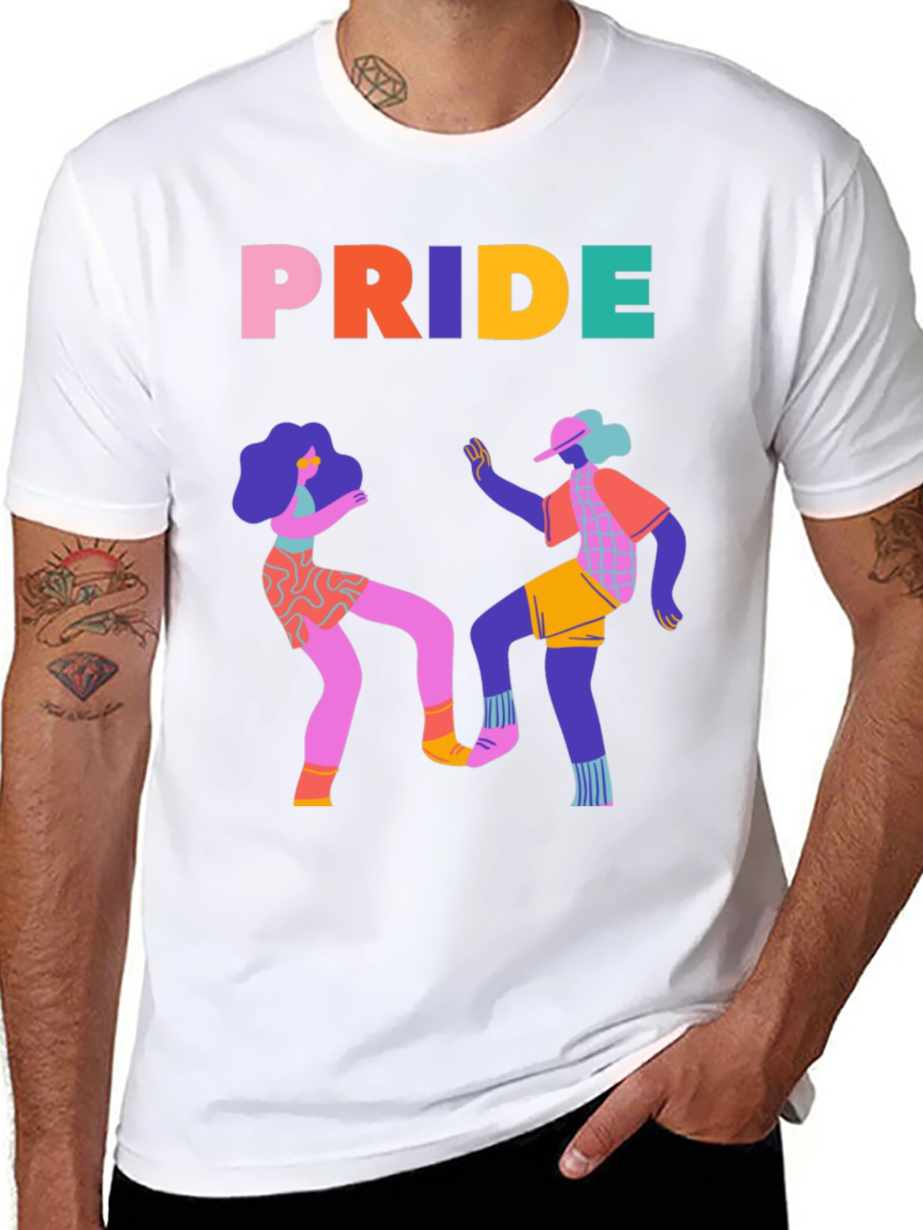 Pride Graphic Tee - Celebrate Love and Equality