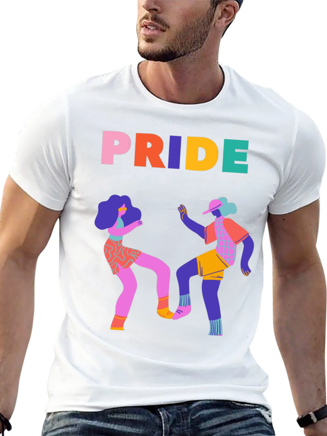 Pride Graphic Tee - Celebrate Love and Equality