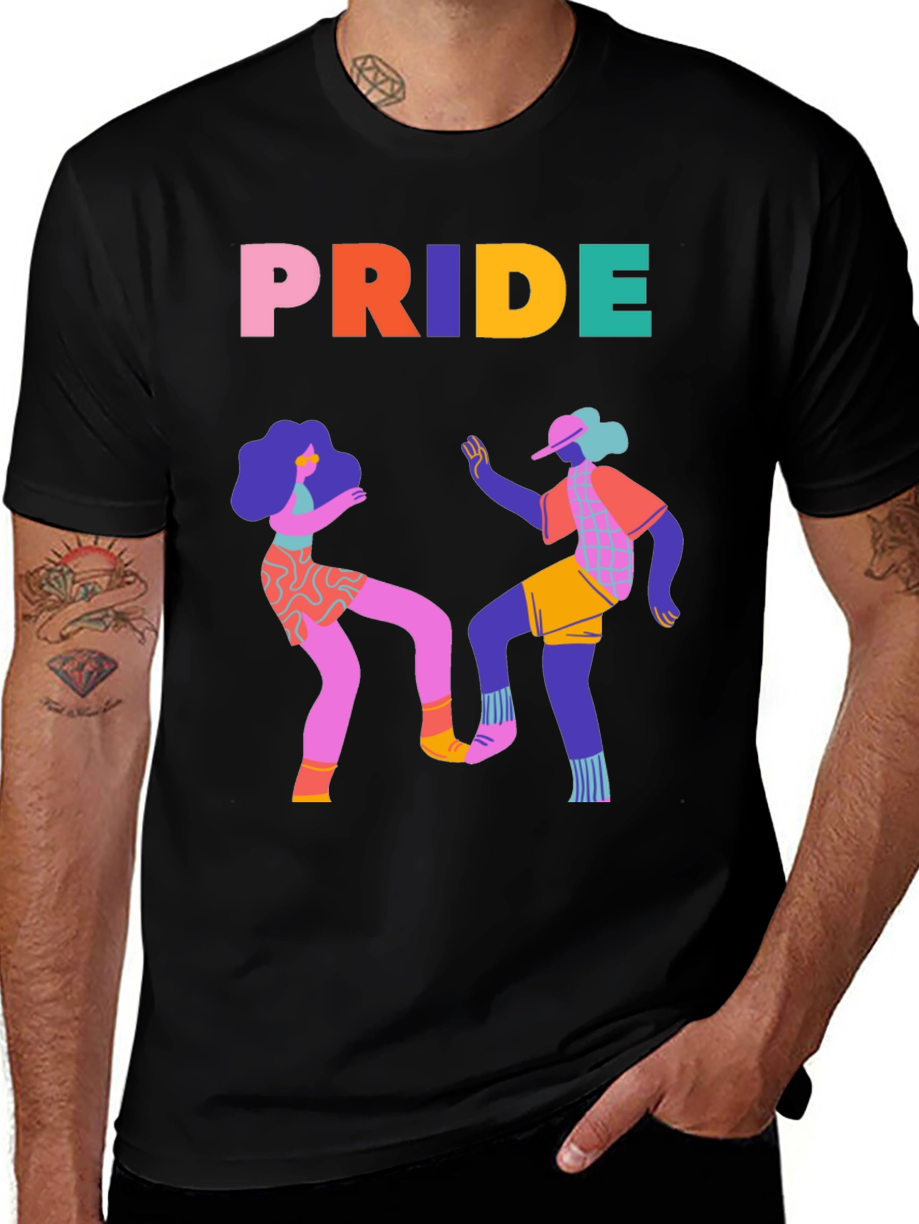 Pride Graphic Tee - Celebrate Love and Equality