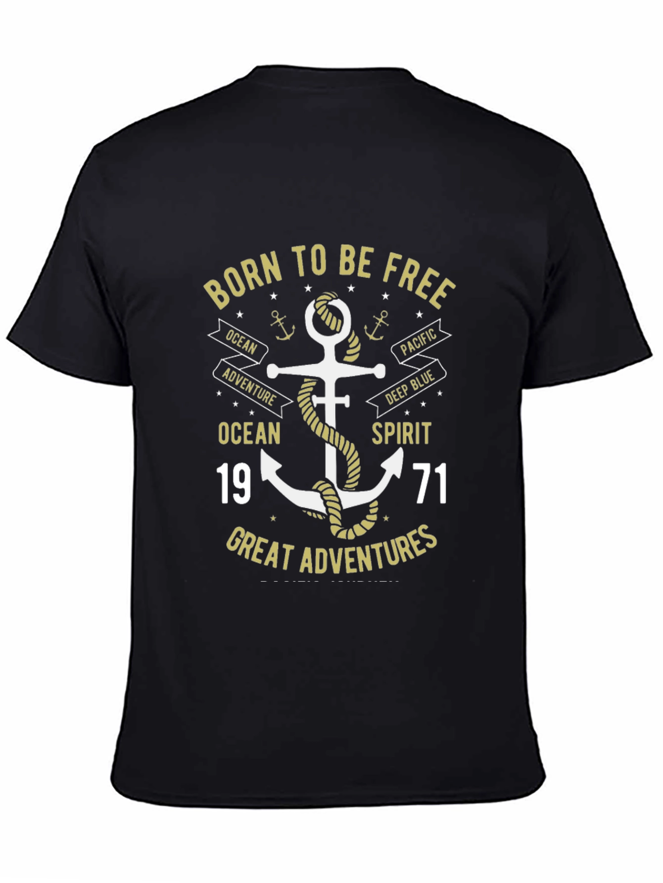Born to be Free Anchor T-Shirt