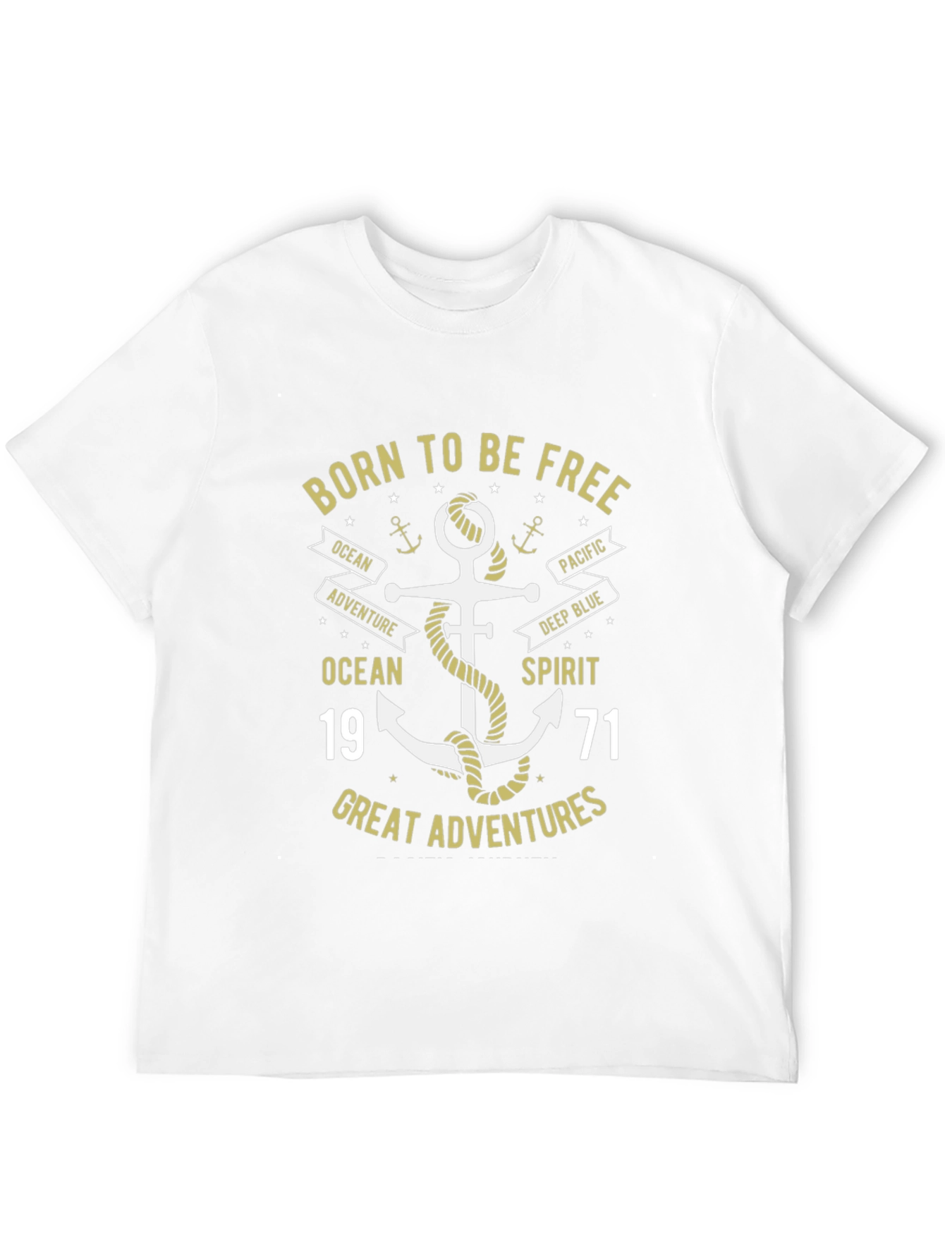 Born to be Free Anchor T-Shirt