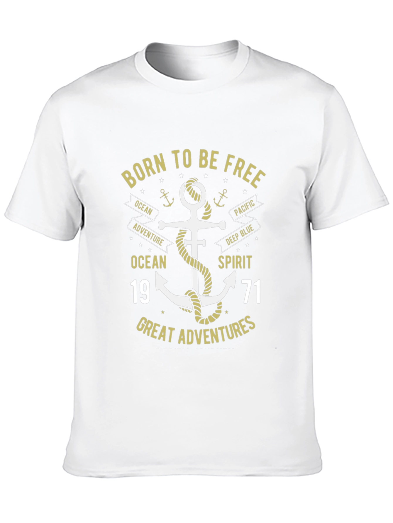 Born to be Free Anchor T-Shirt