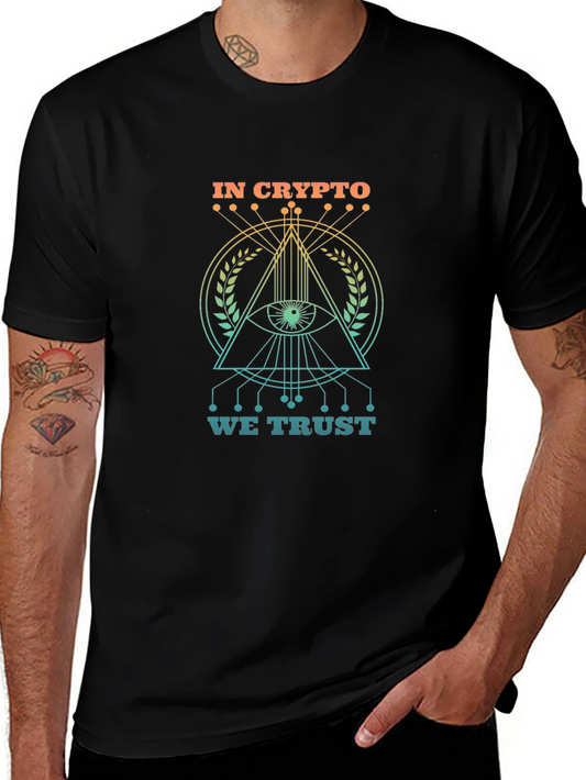 In Crypto We Trust Graphic Tee