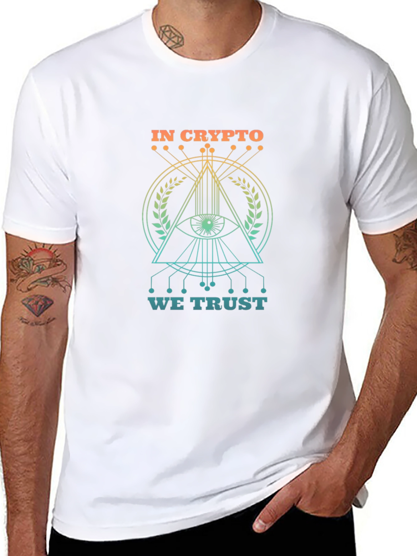 In Crypto We Trust Graphic Tee