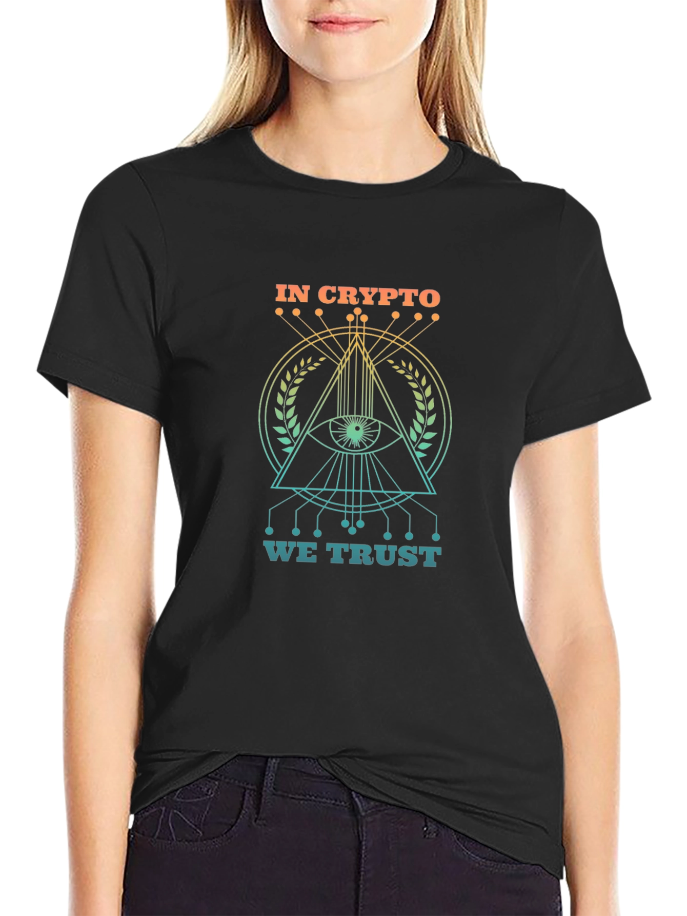 In Crypto We Trust Graphic Tee