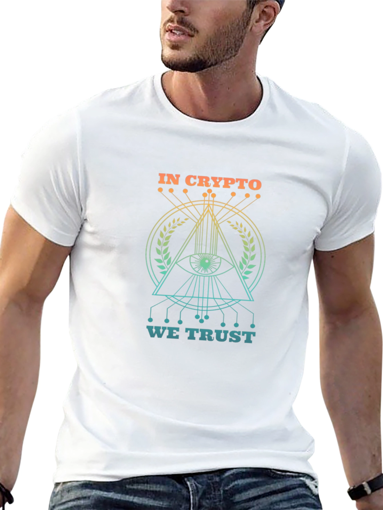 In Crypto We Trust Graphic Tee