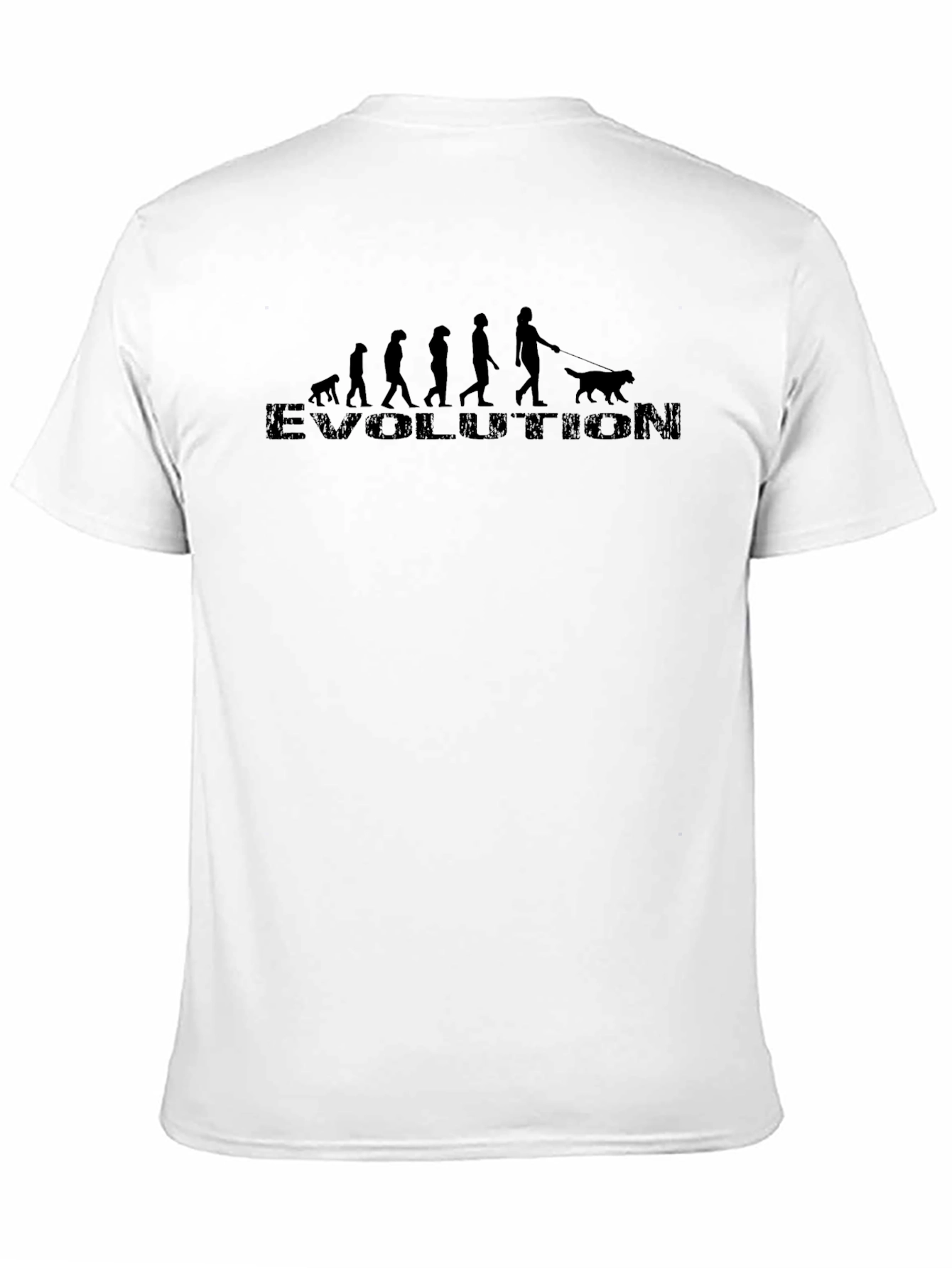 Evolution Dog Walker Graphic Tee - Black