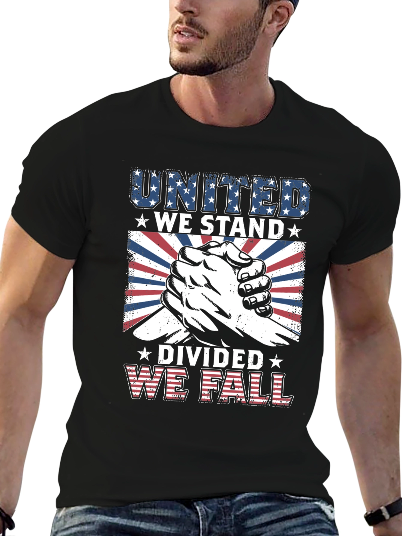 United We Stand T-Shirt - Patriotic American Tee