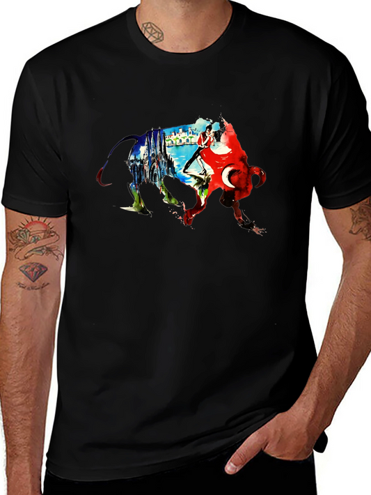Bull Silhouette Istanbul T-Shirt