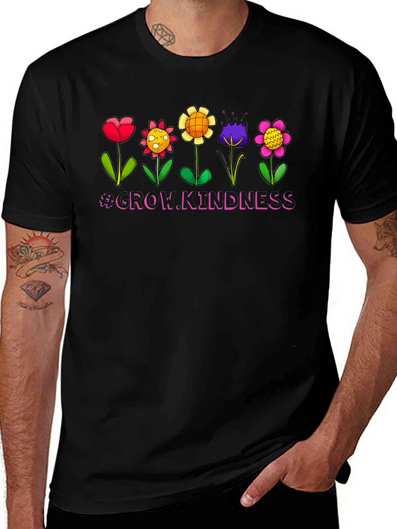 Grow Kindness Graphic T-Shirt