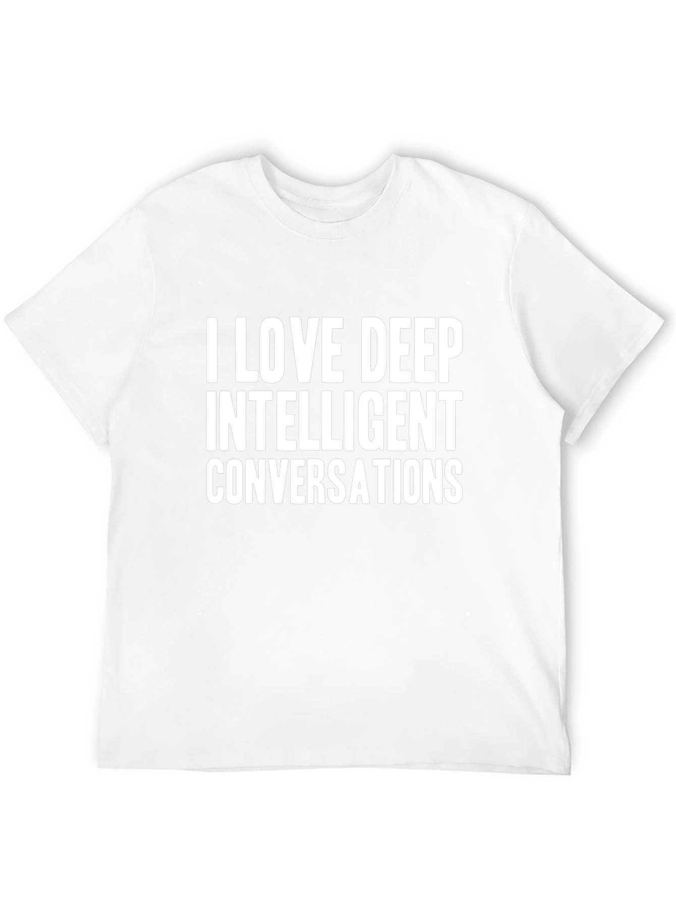 Deep Intelligent Conversations T-Shirt - Black