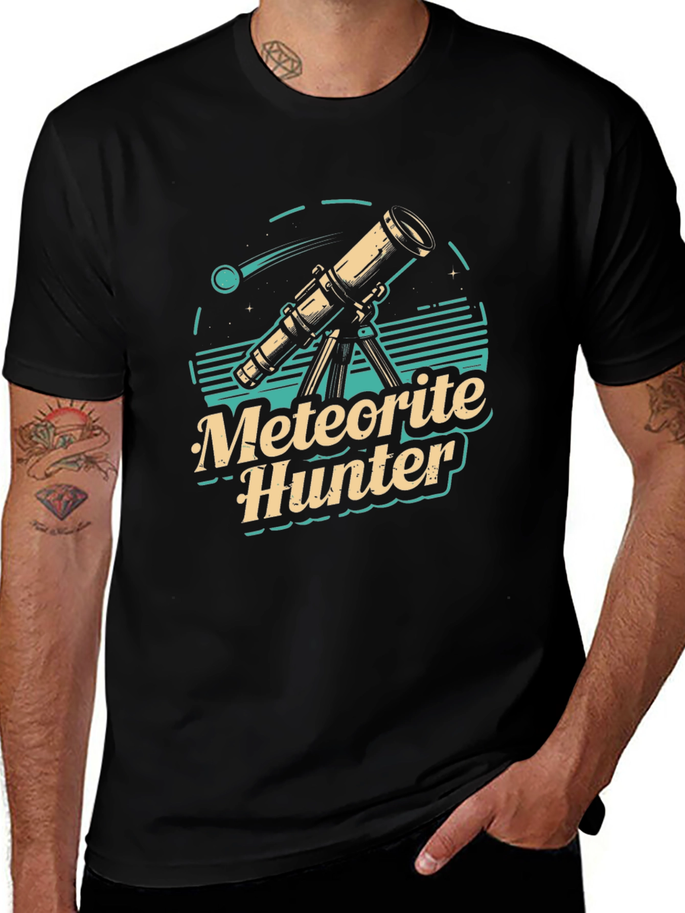 Meteorite Hunter Graphic T-Shirt