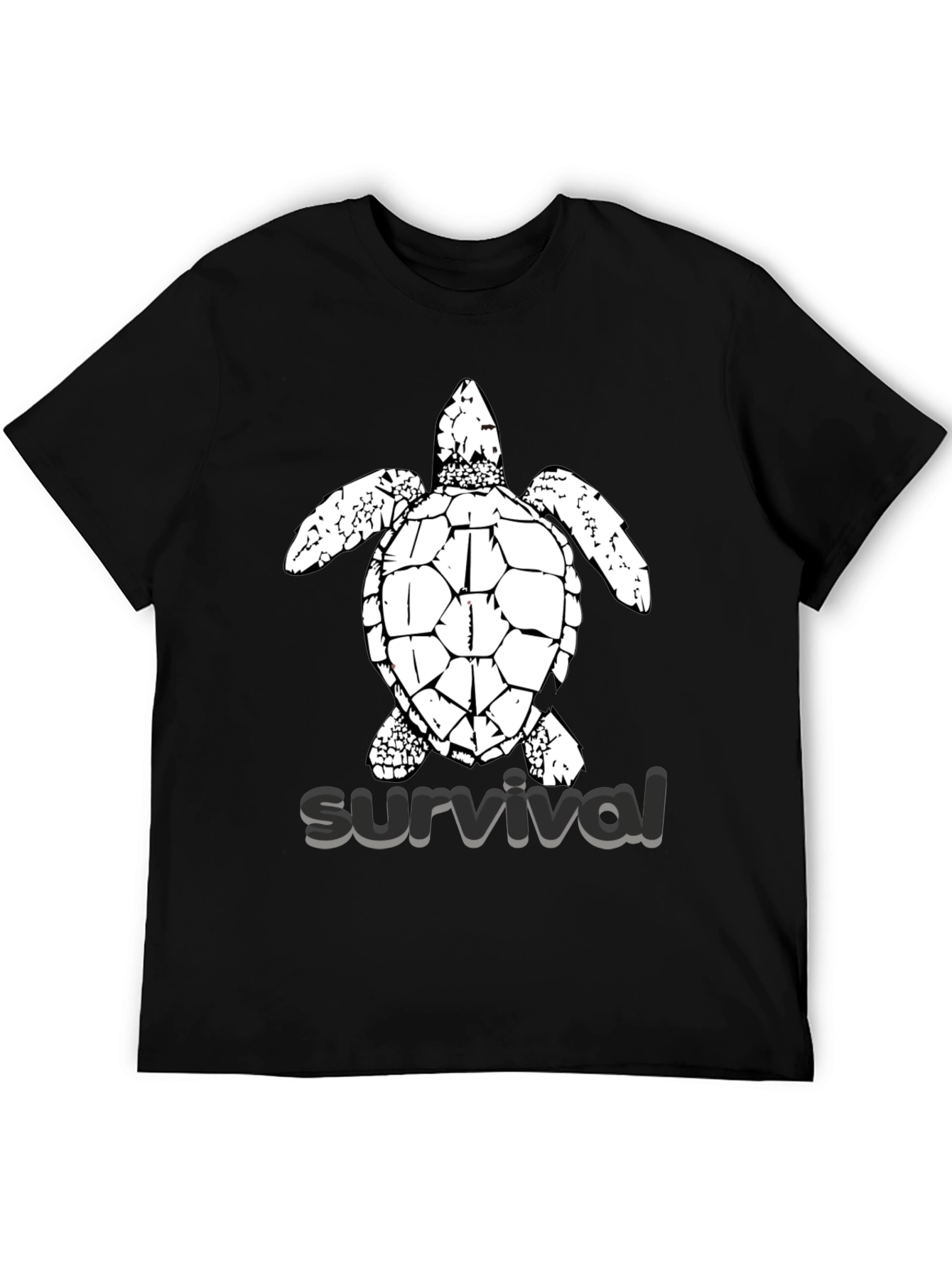 Survival Turtle Graphic Tee