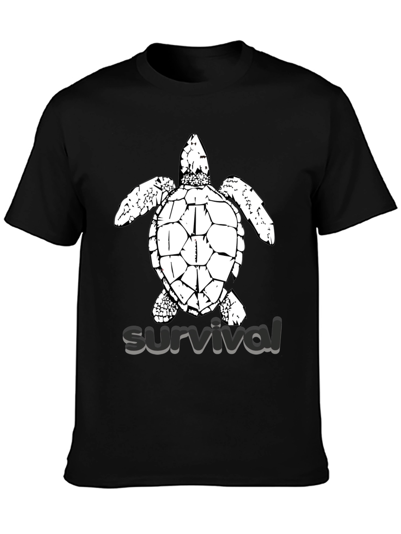 Survival Turtle Graphic Tee